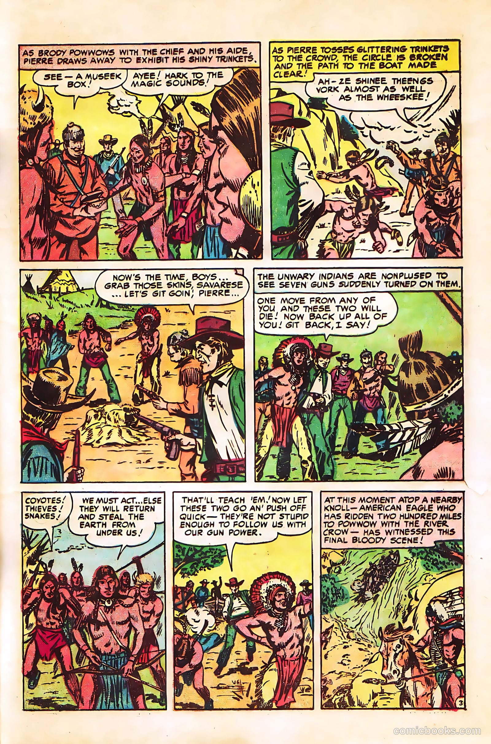 Prize Comics Western #113 (1950) — page 5 of 36