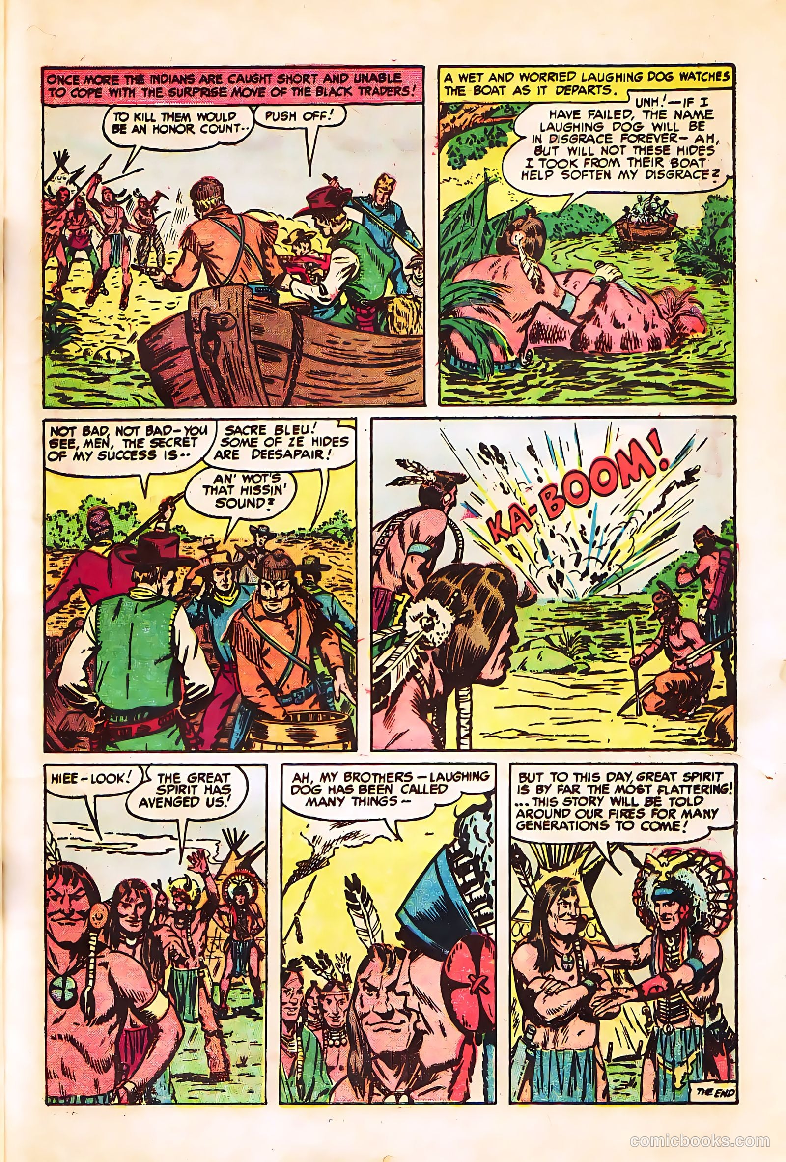 Prize Comics Western #113 (1950) — page 9 of 36