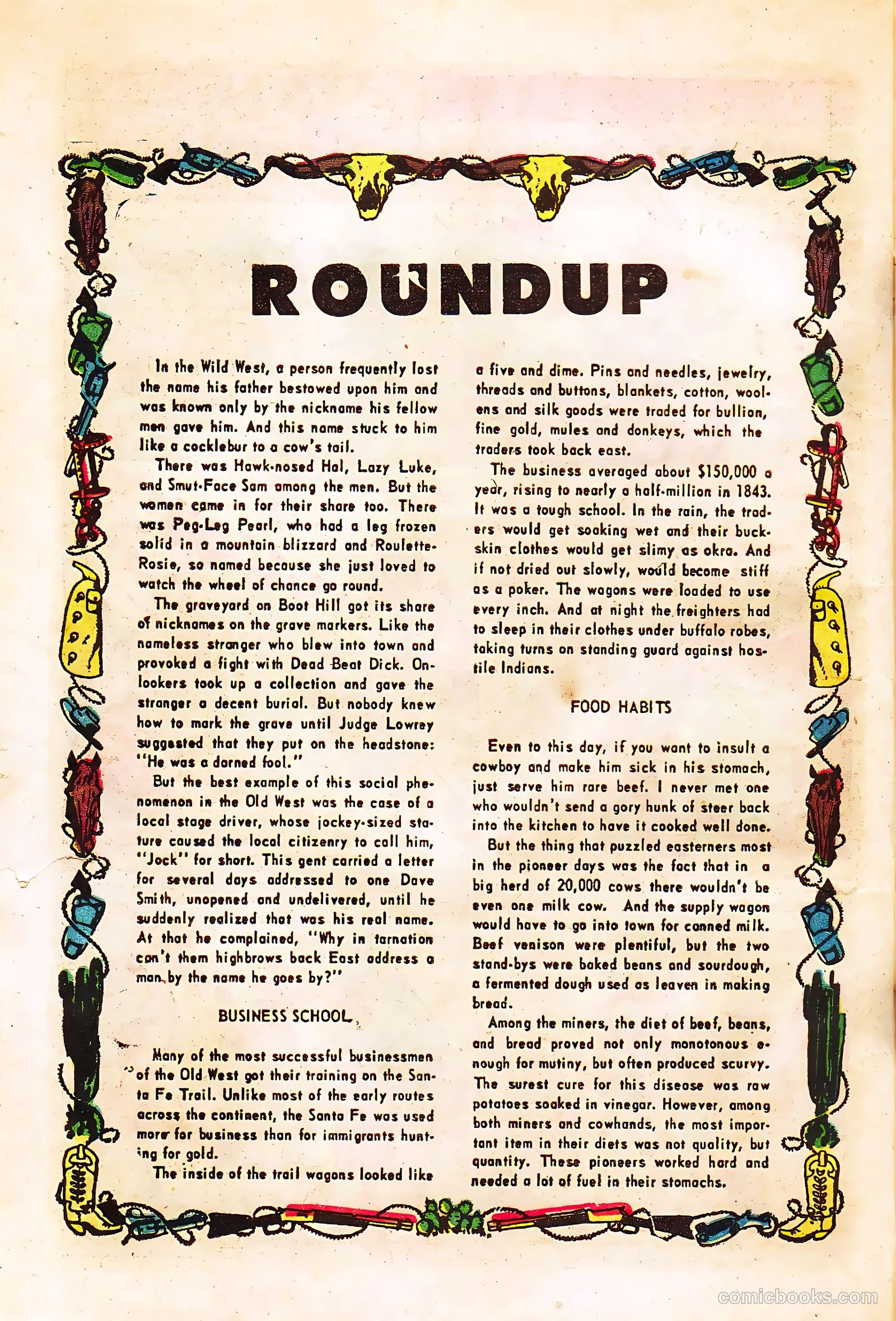 Prize Comics Western #113 (1950) — page 10 of 36