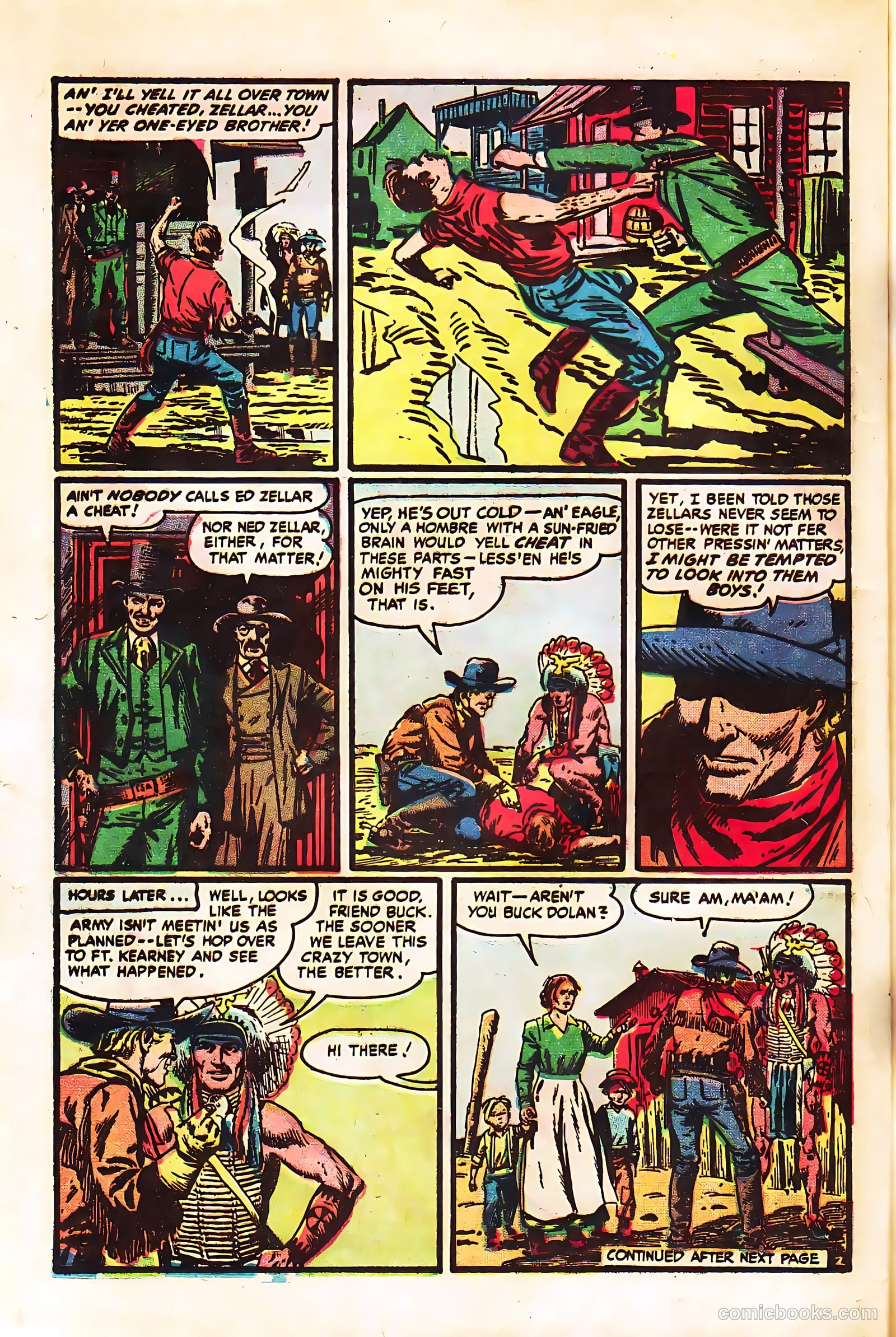 Prize Comics Western #113 (1950) — page 12 of 36