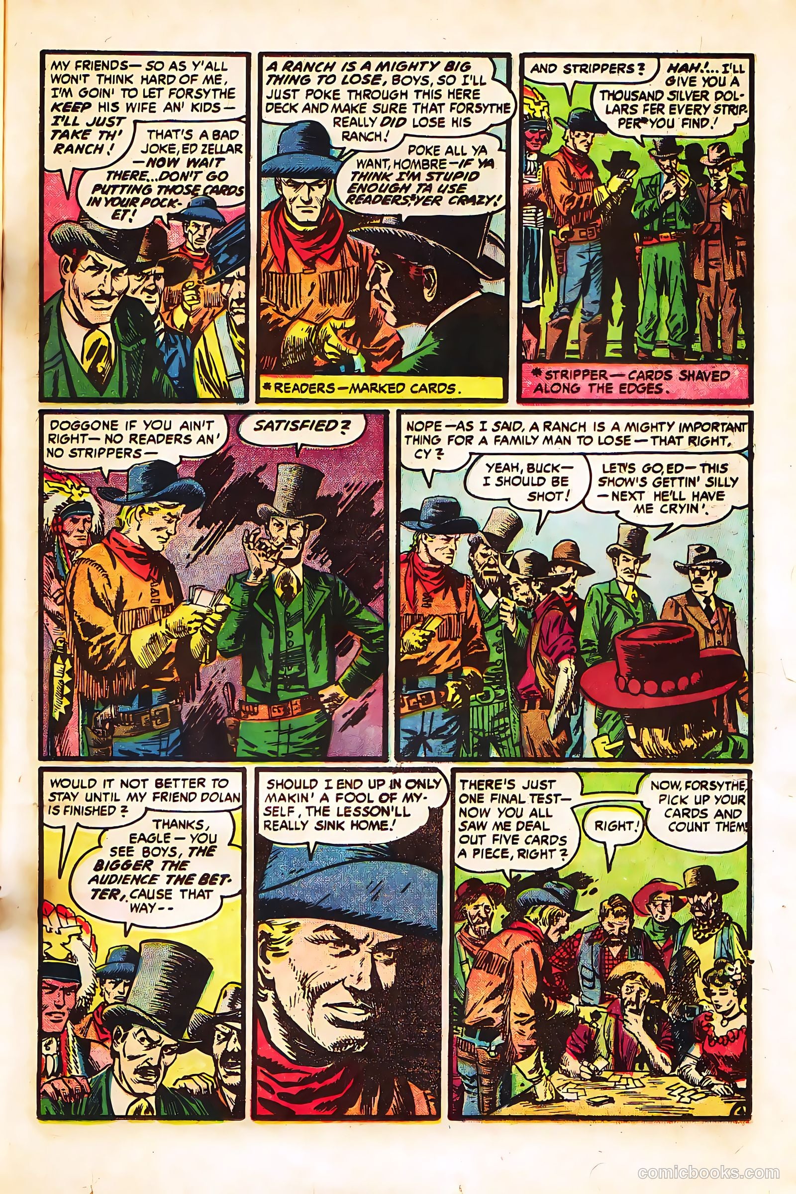 Prize Comics Western #113 (1950) — page 15 of 36