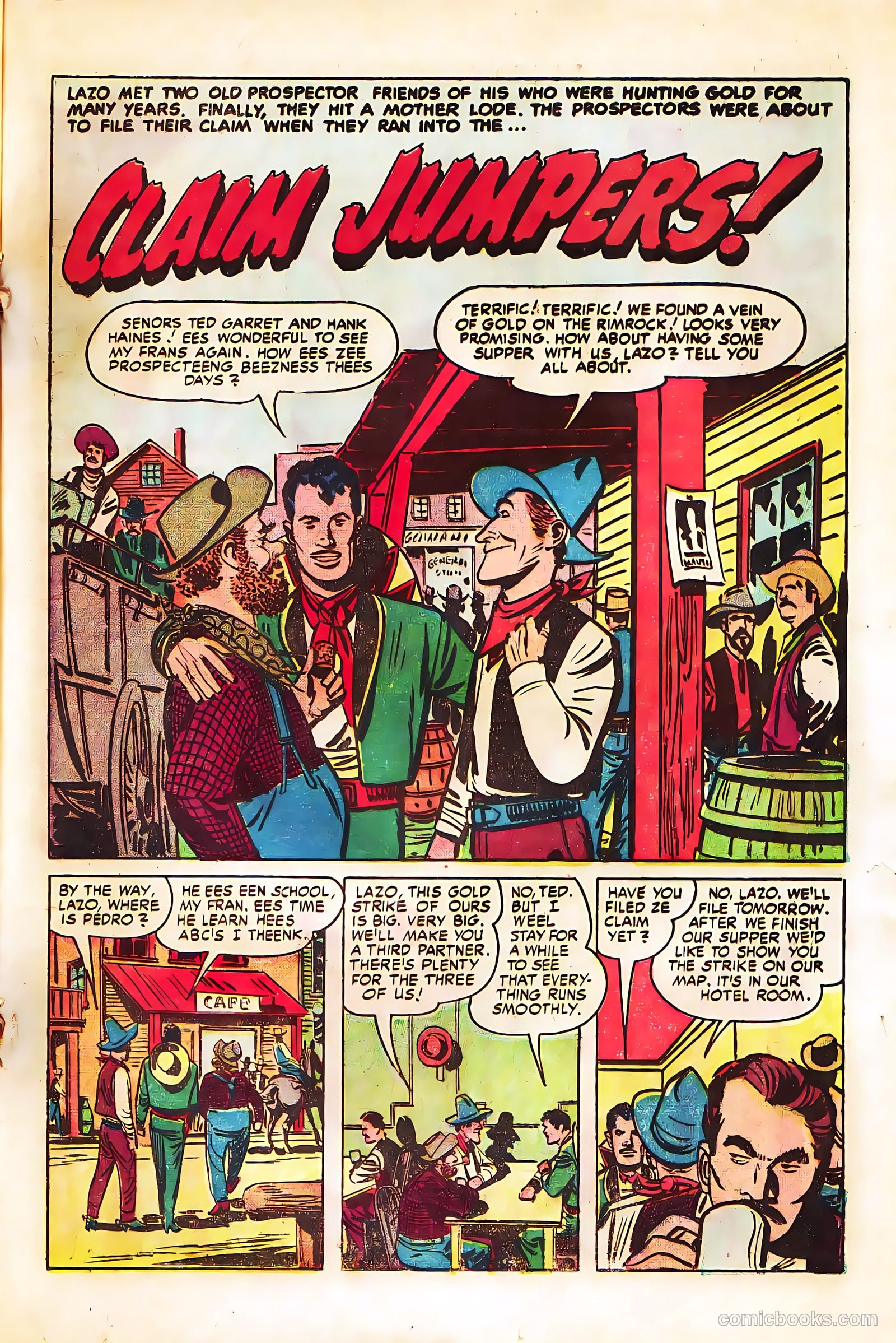 Prize Comics Western #113 (1950) — page 17 of 36