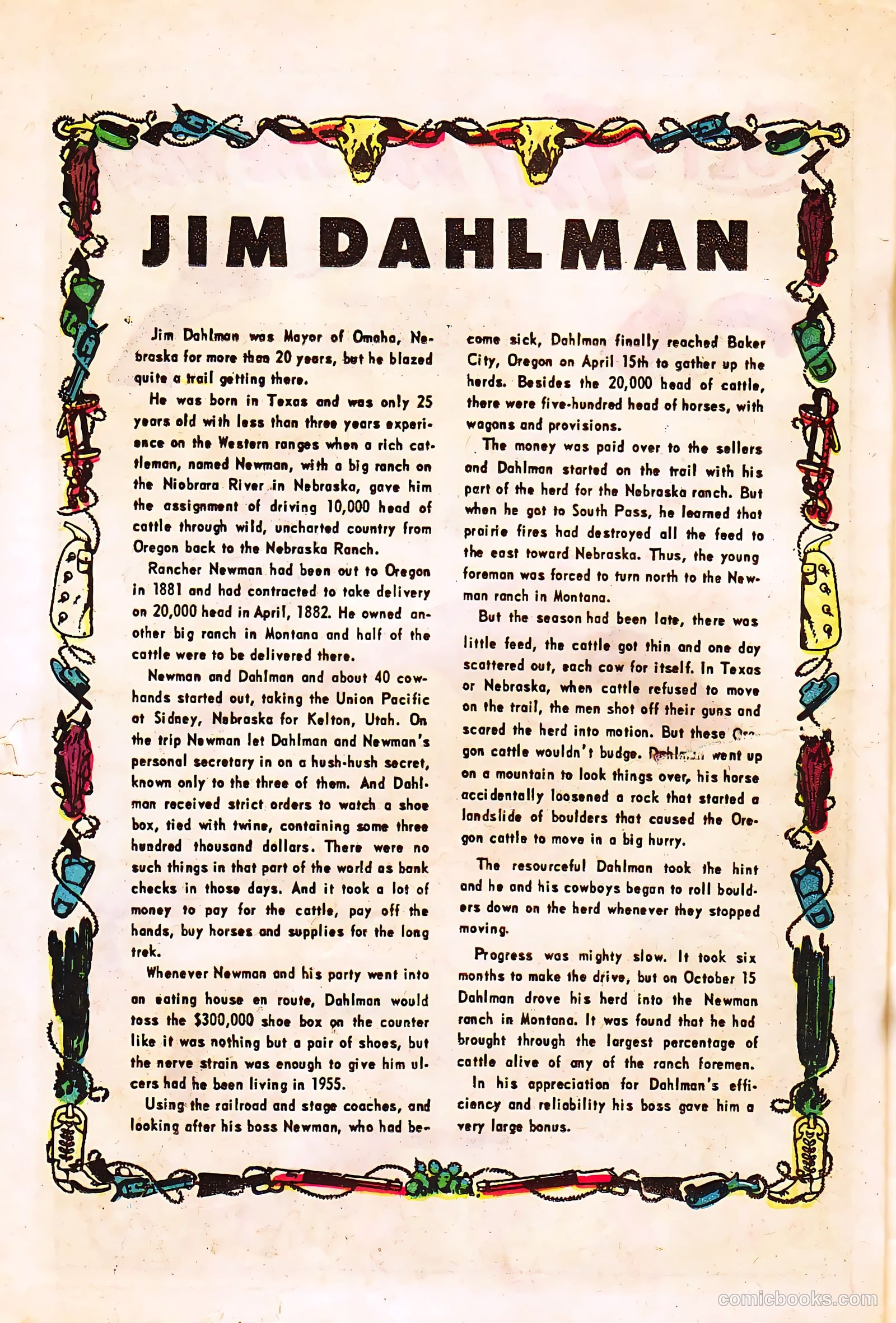 Prize Comics Western #113 (1950) — page 26 of 36