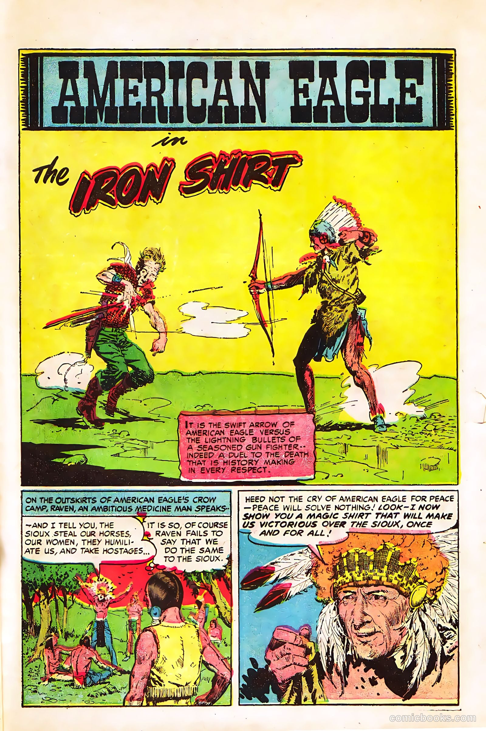 Prize Comics Western #113 (1950) — page 27 of 36