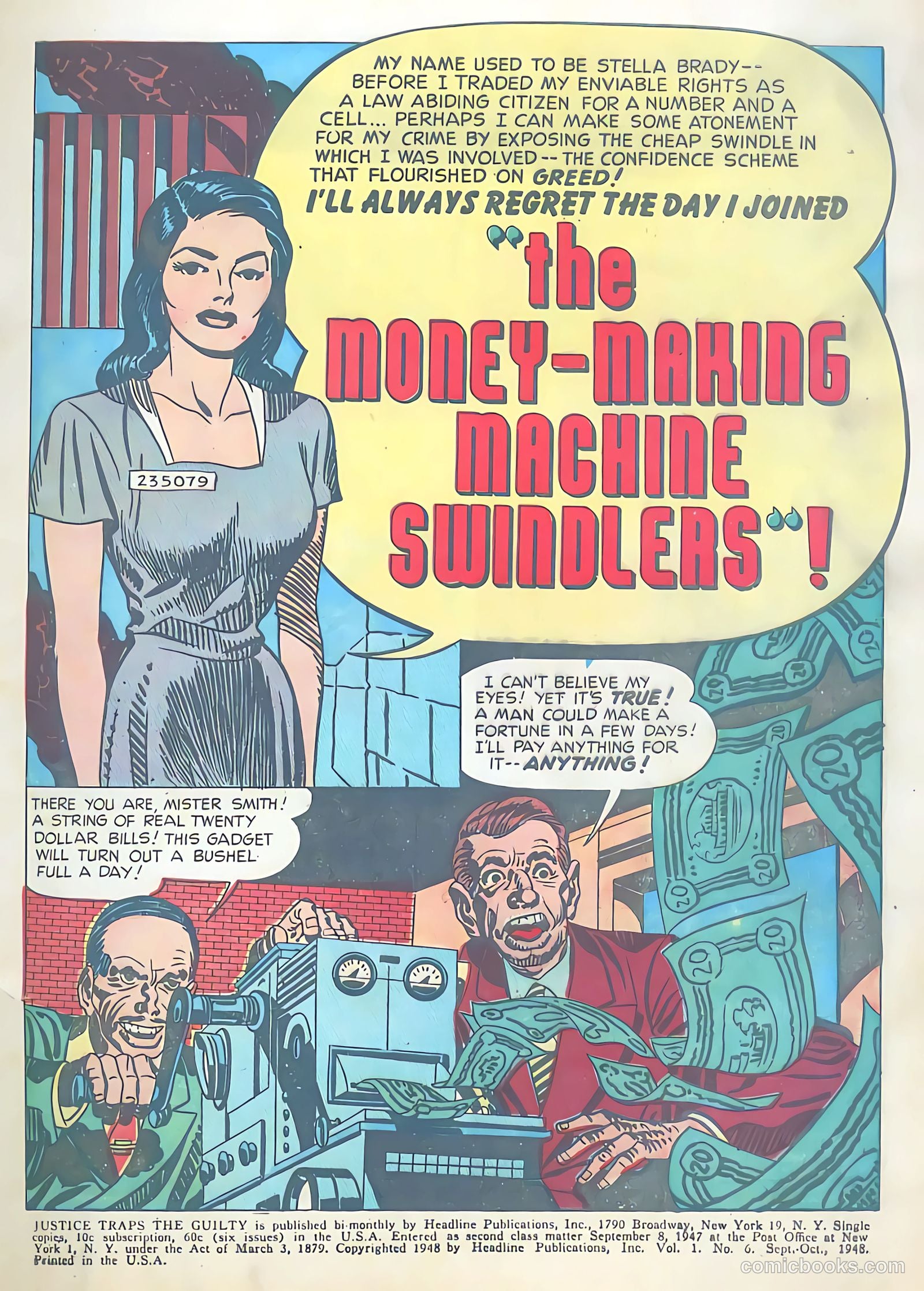 Justice Traps the Guilty #6 (1948) — page 5 of 52