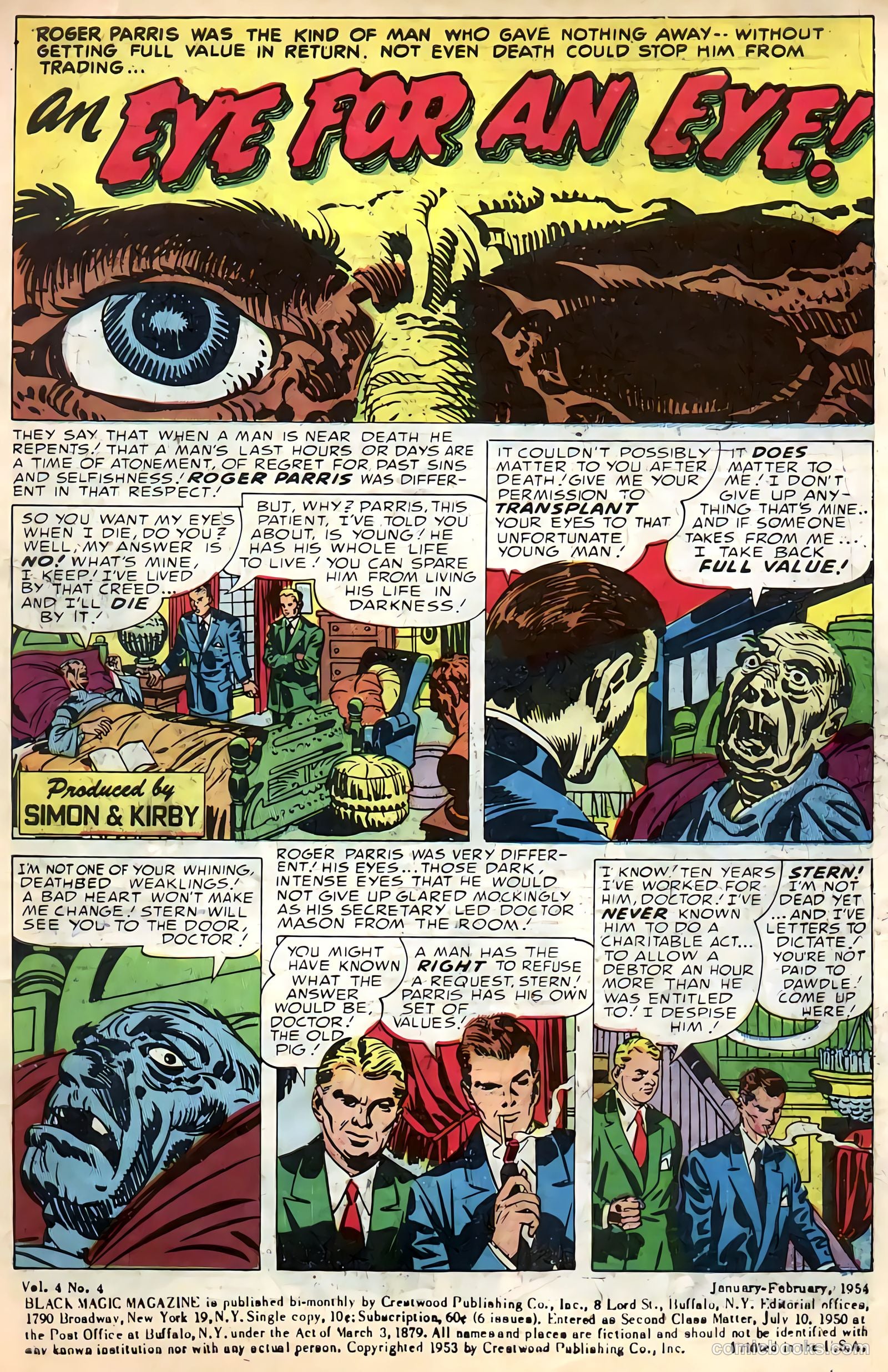 Black Magic #28 (1953) — page 3 of 36