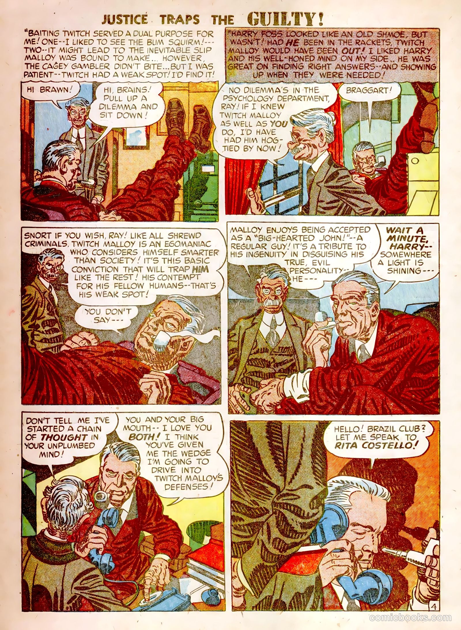 Justice Traps the Guilty #5 (1948) — page 6 of 52