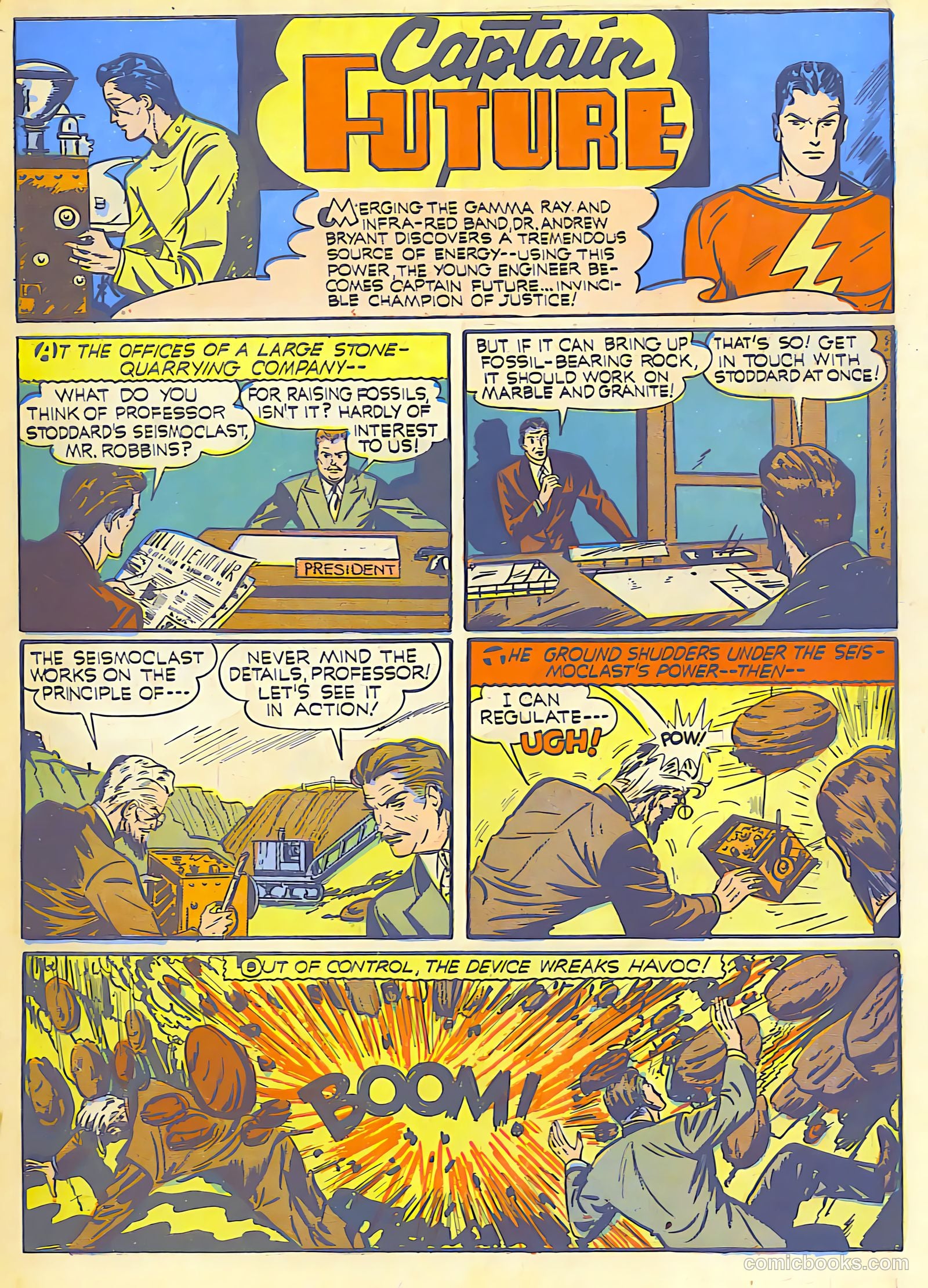 Startling Comics #6 (1940) — page 3 of 68