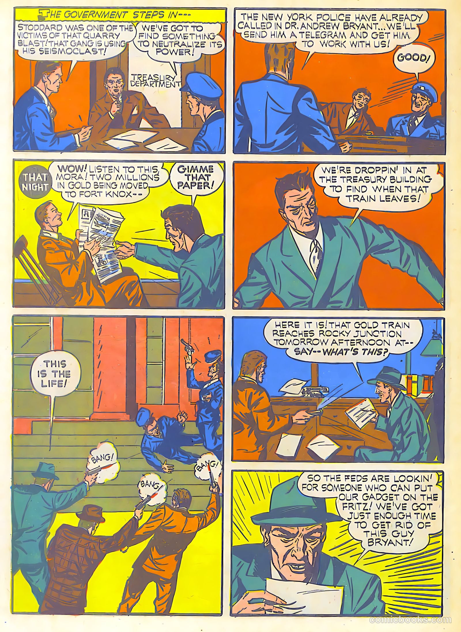 Startling Comics #6 (1940) — page 8 of 68