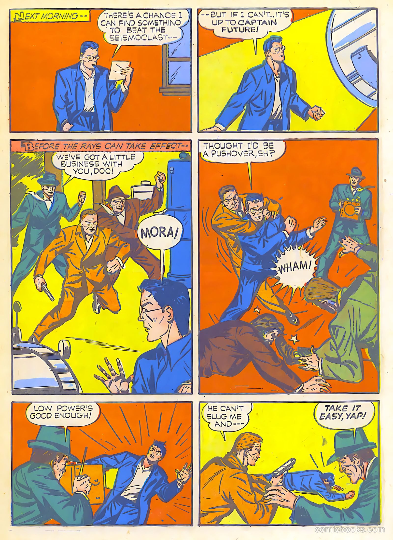 Startling Comics #6 (1940) — page 9 of 68
