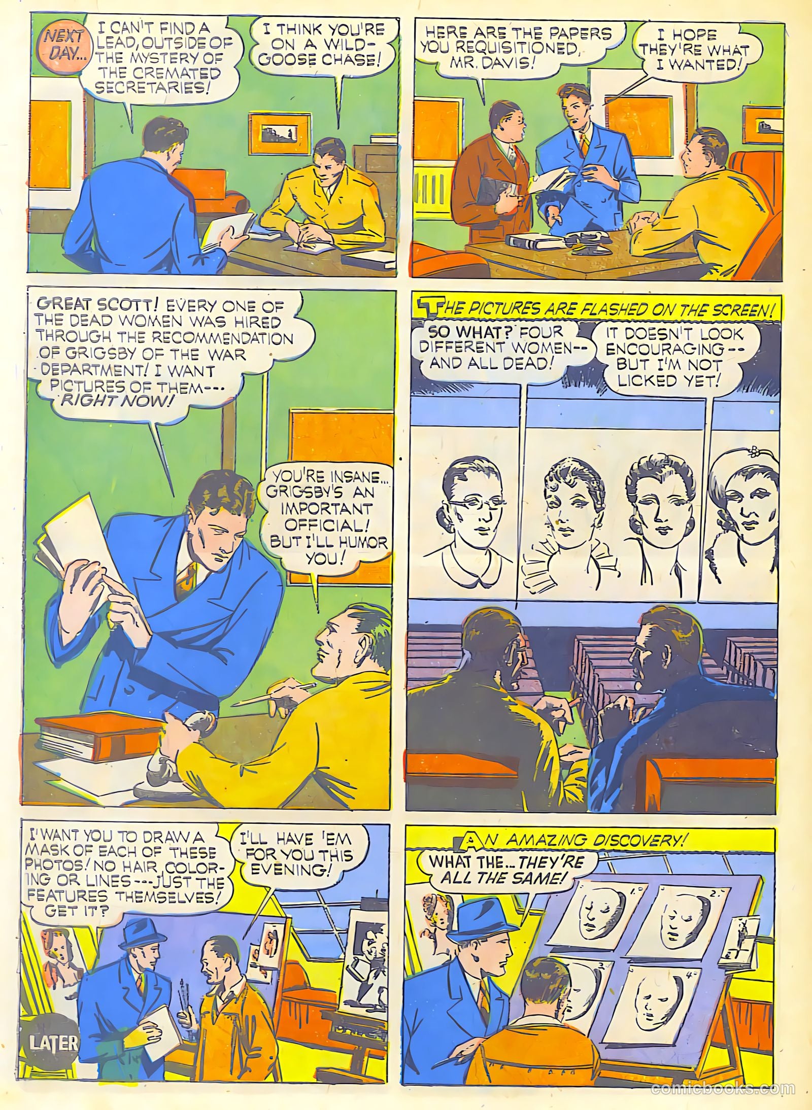 Startling Comics #6 (1940) — page 16 of 68