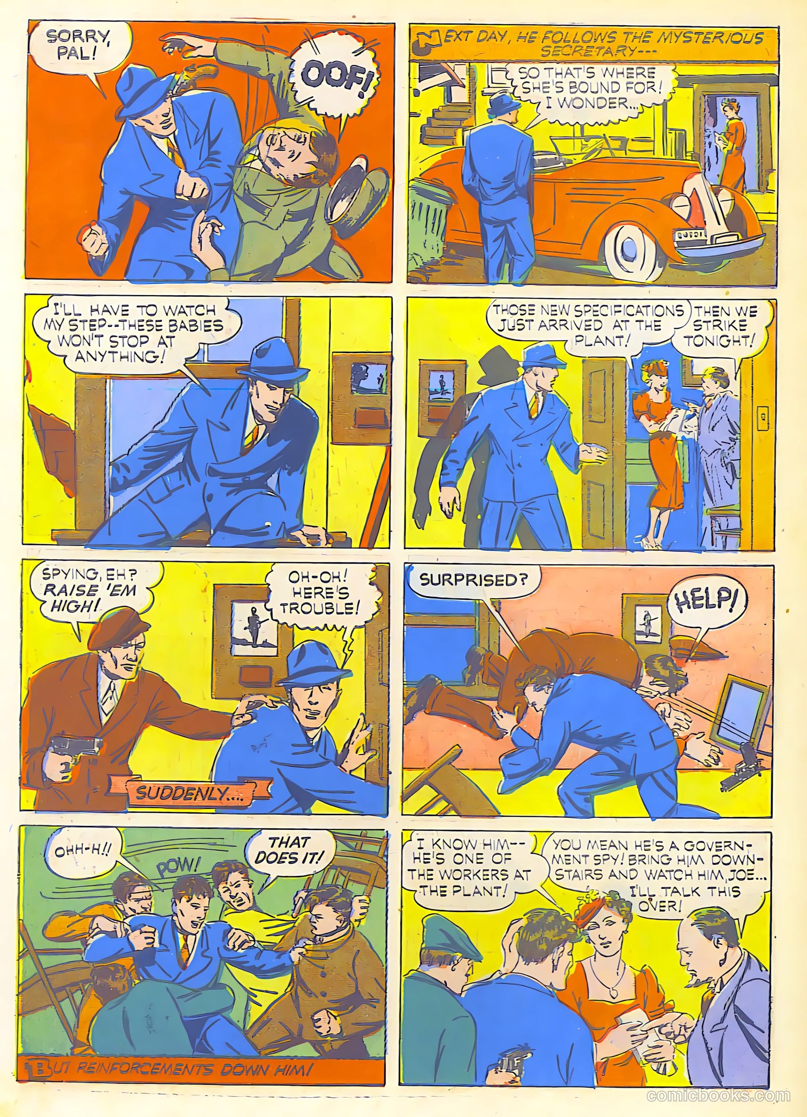 Startling Comics #6 (1940) — page 18 of 68