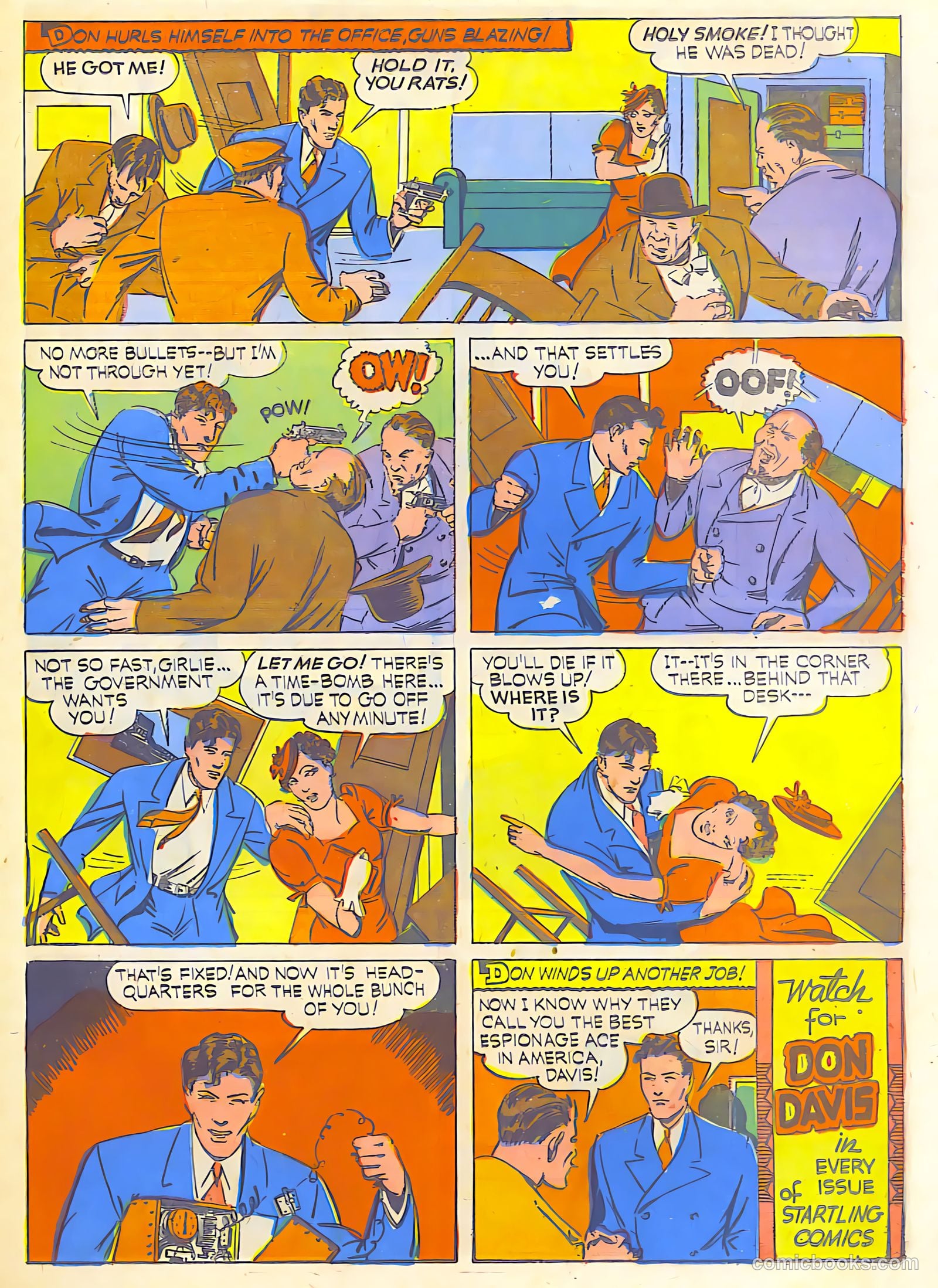 Startling Comics #6 (1940) — page 21 of 68
