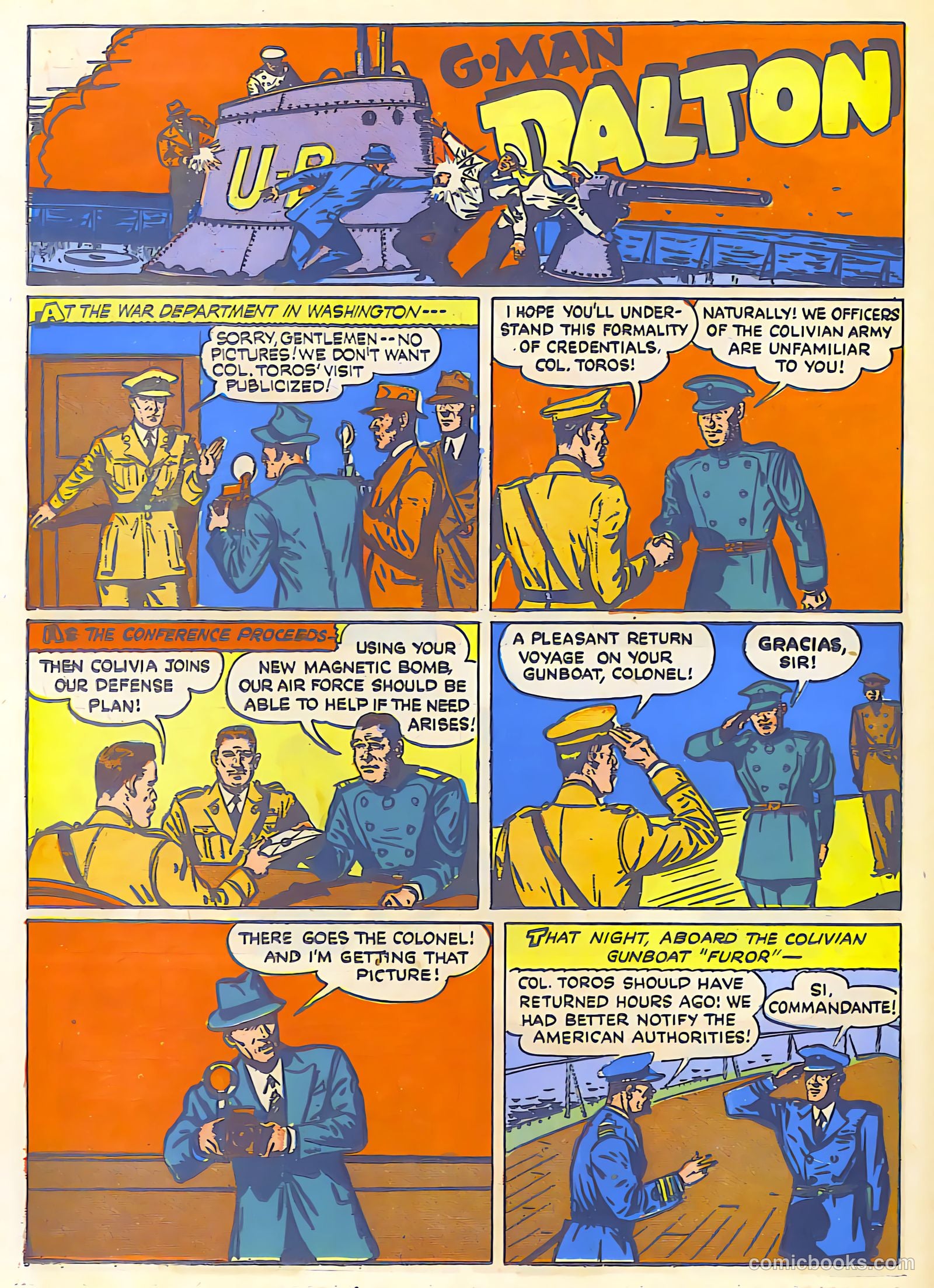 Startling Comics #6 (1940) — page 22 of 68