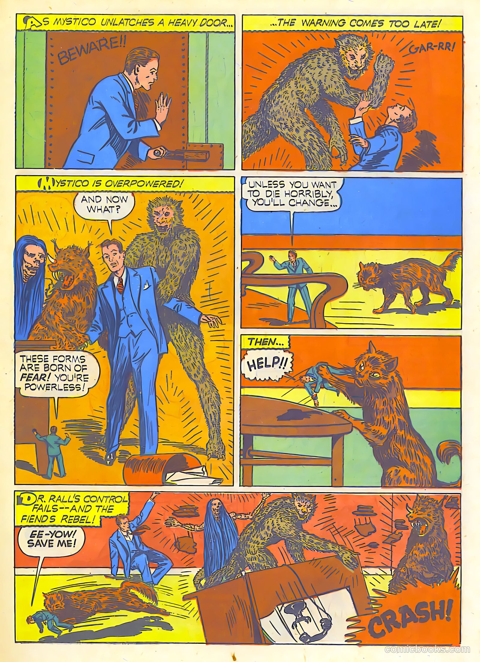 Startling Comics #6 (1940) — page 33 of 68