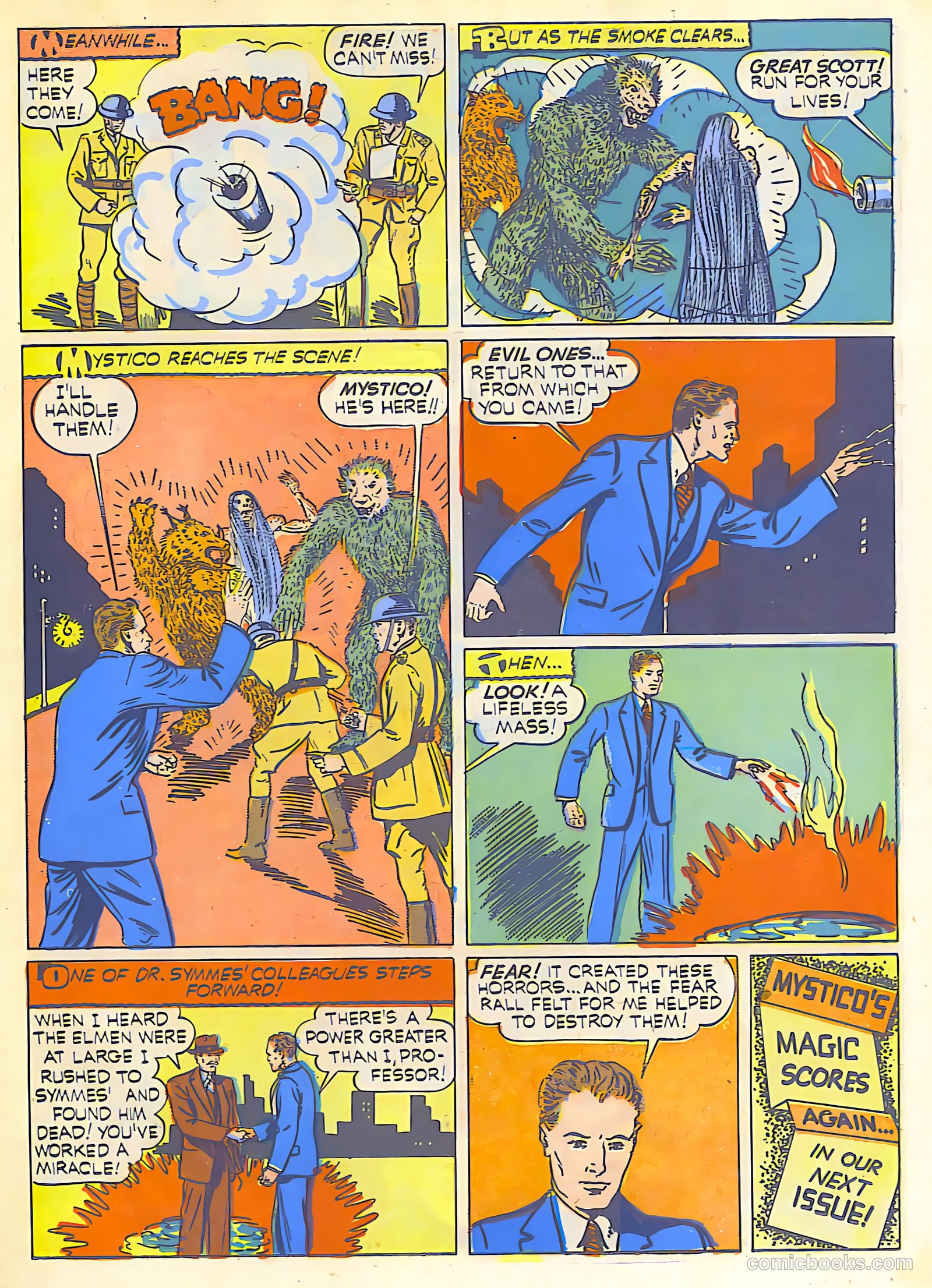 Startling Comics #6 (1940) — page 35 of 68