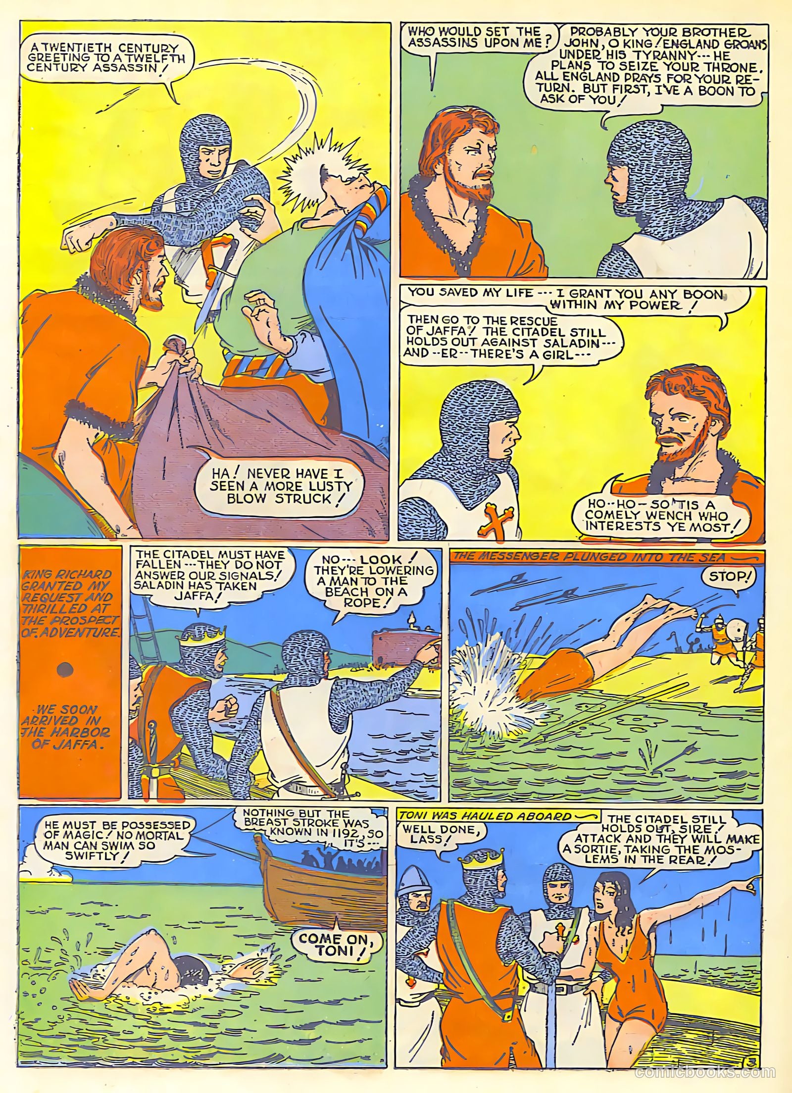 Startling Comics #6 (1940) — page 38 of 68