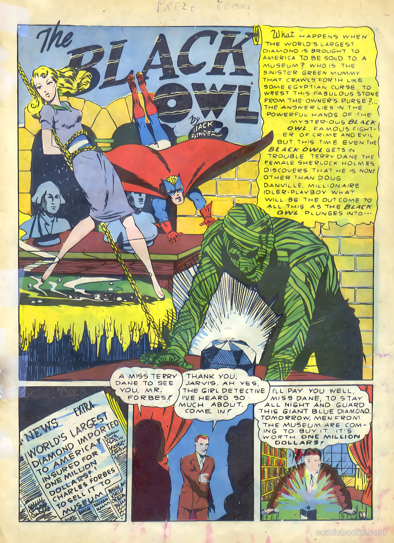 Prize Comics #20 (1940) — page 2 of 62