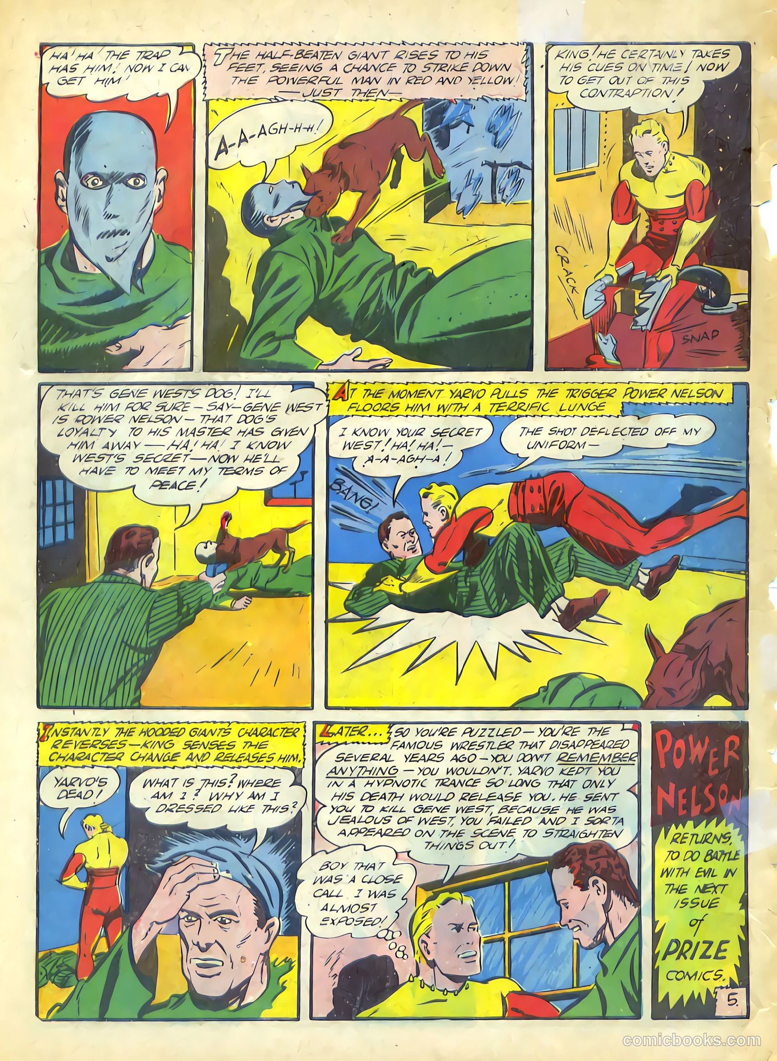 Prize Comics #20 (1940) — page 61 of 62