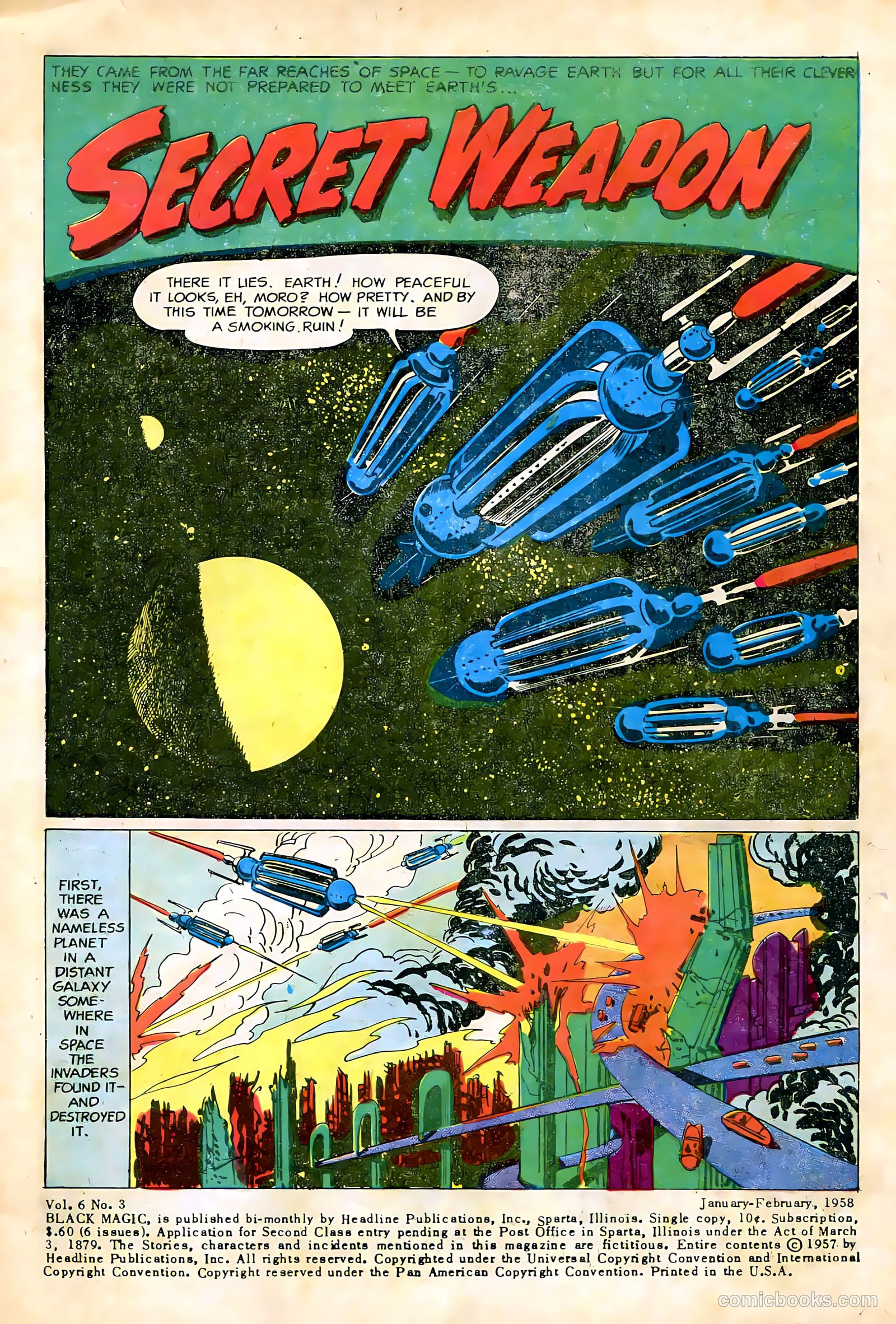 Black Magic #36 (1953) — page 3 of 36
