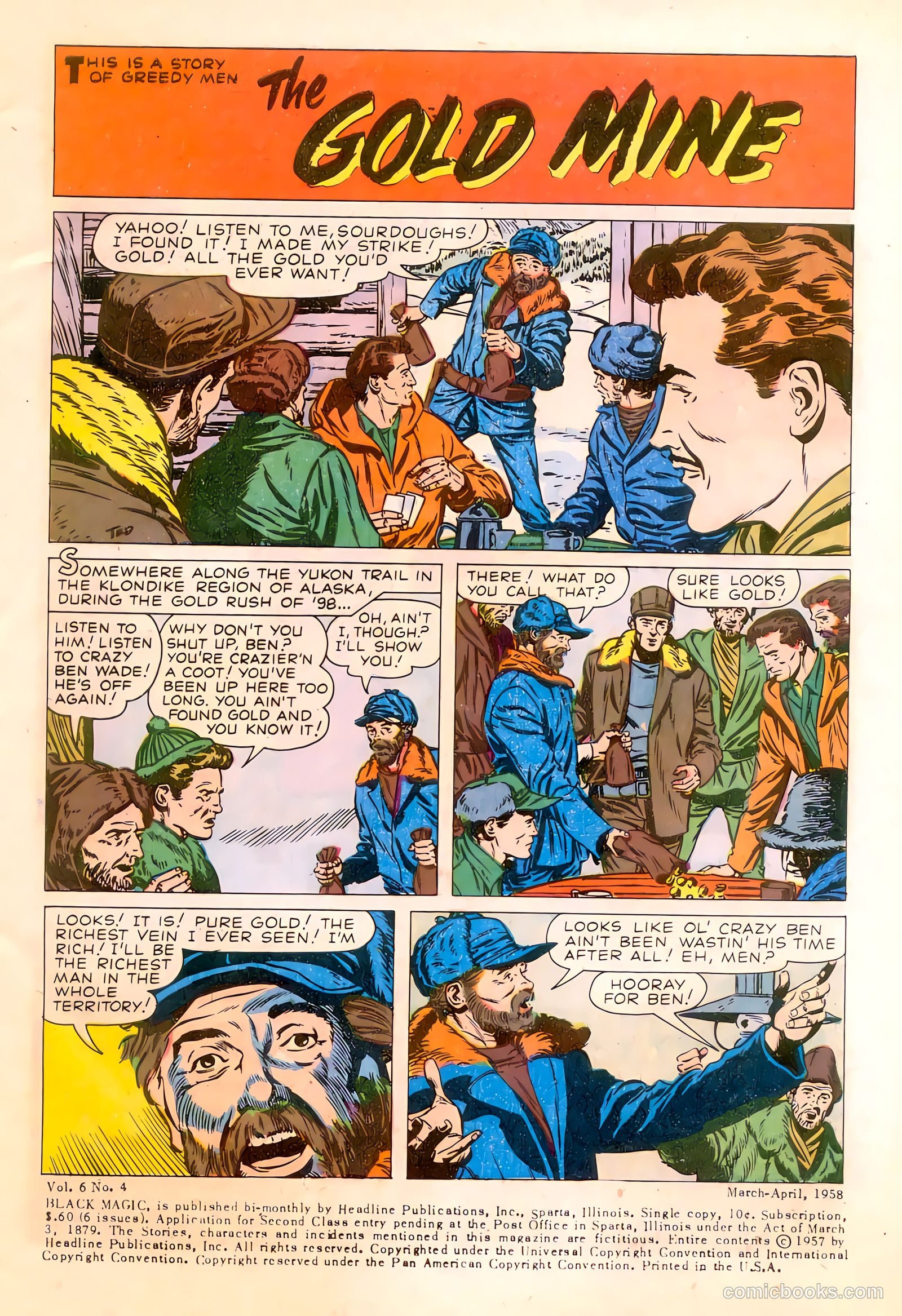 Black Magic #37 (1953) — page 3 of 36