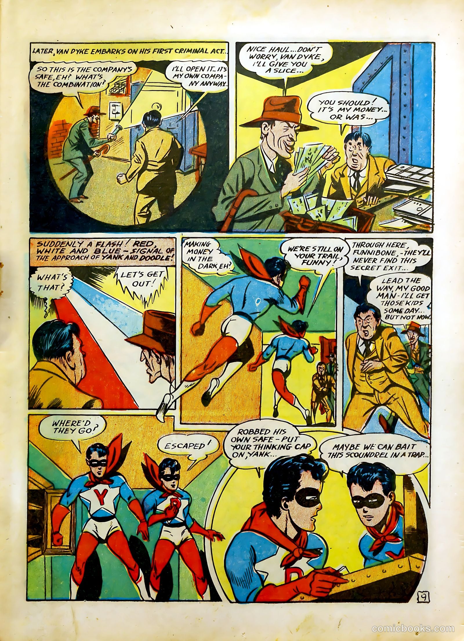 Prize Comics #29 (1940) — page 11 of 69