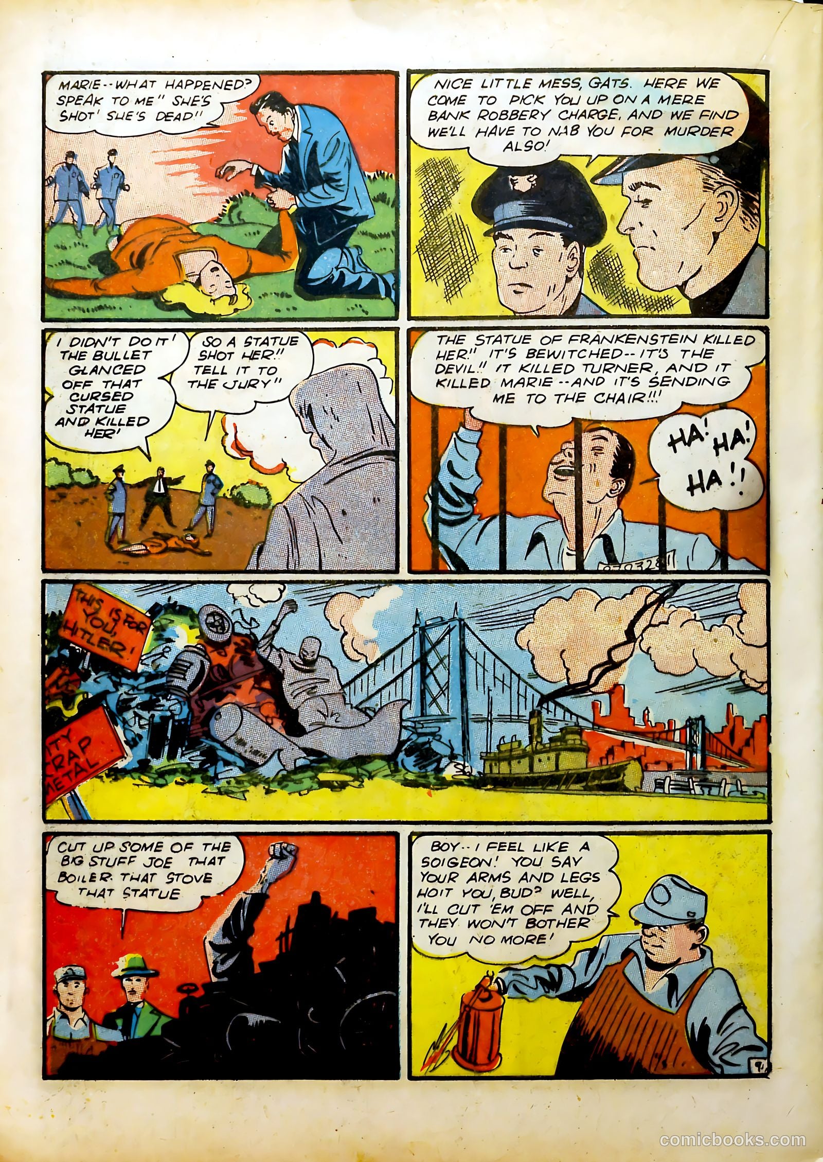 Prize Comics #29 (1940) — page 38 of 69