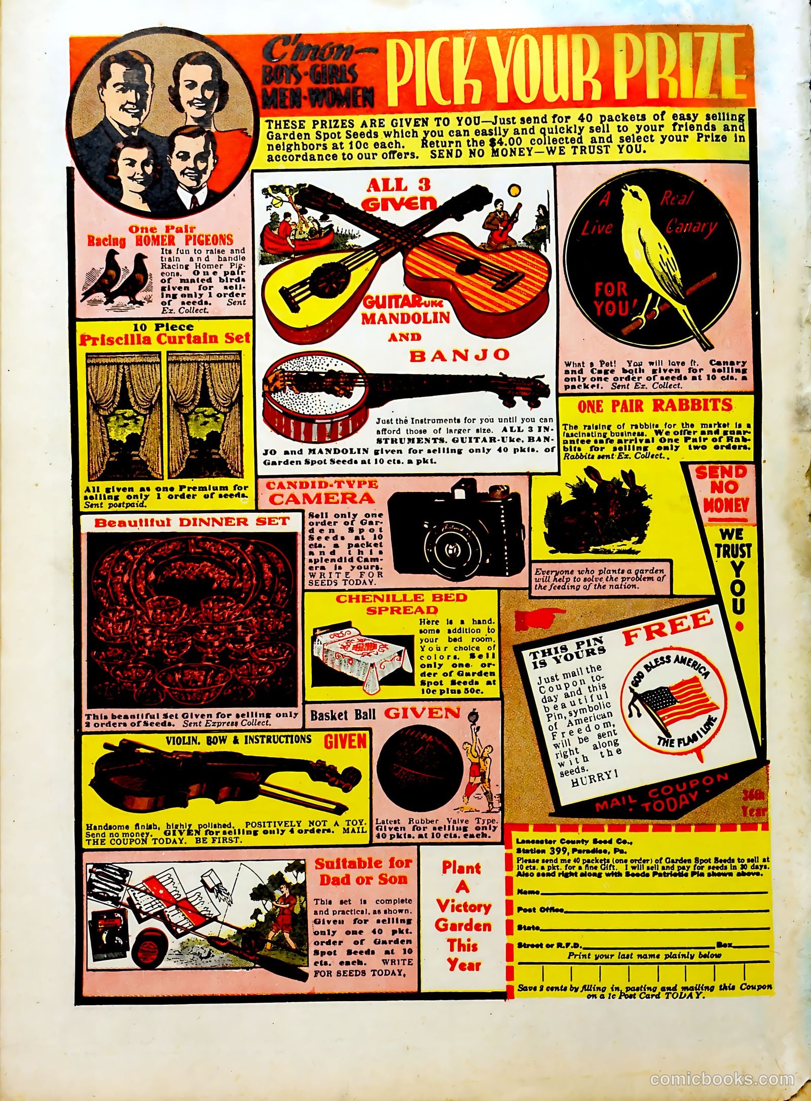 Prize Comics #29 (1940) — page 68 of 69