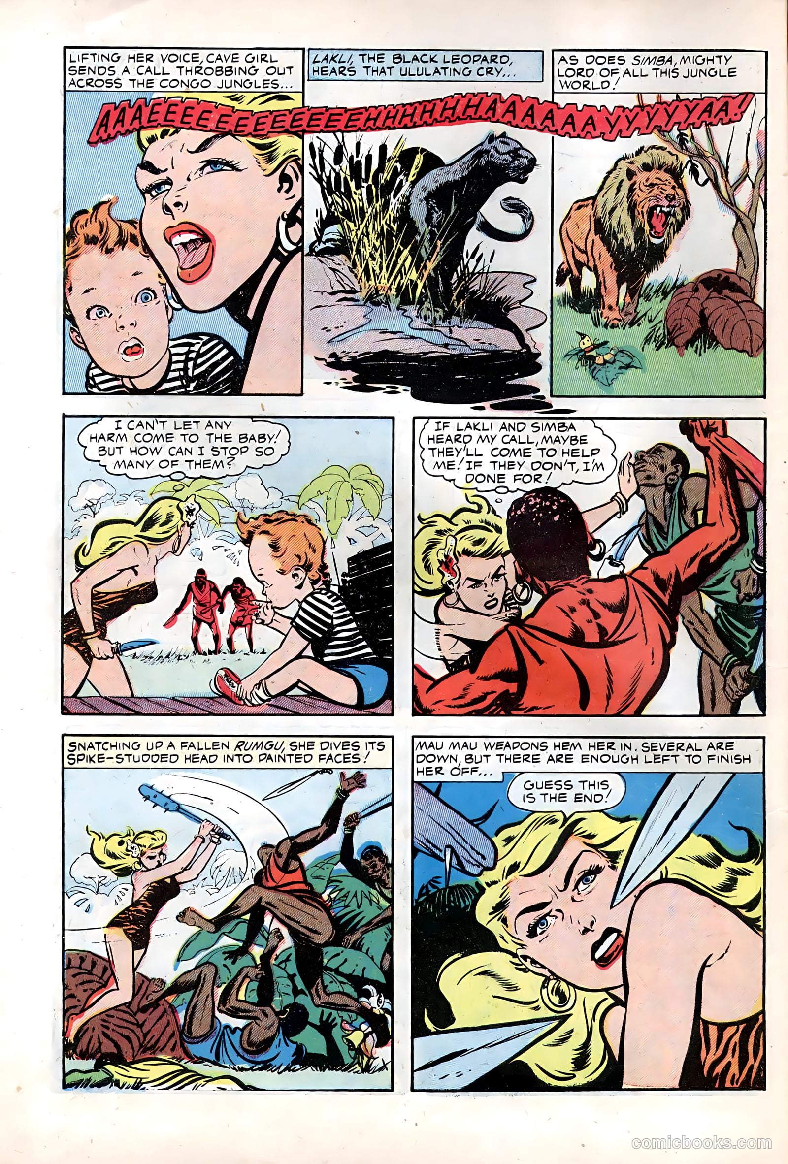 Cave Girl #13 (1991) — page 6 of 36