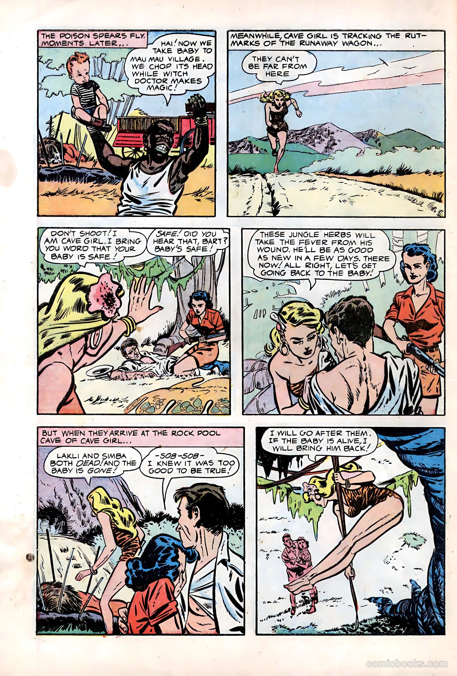 Cave Girl #13 (1991) — page 8 of 36