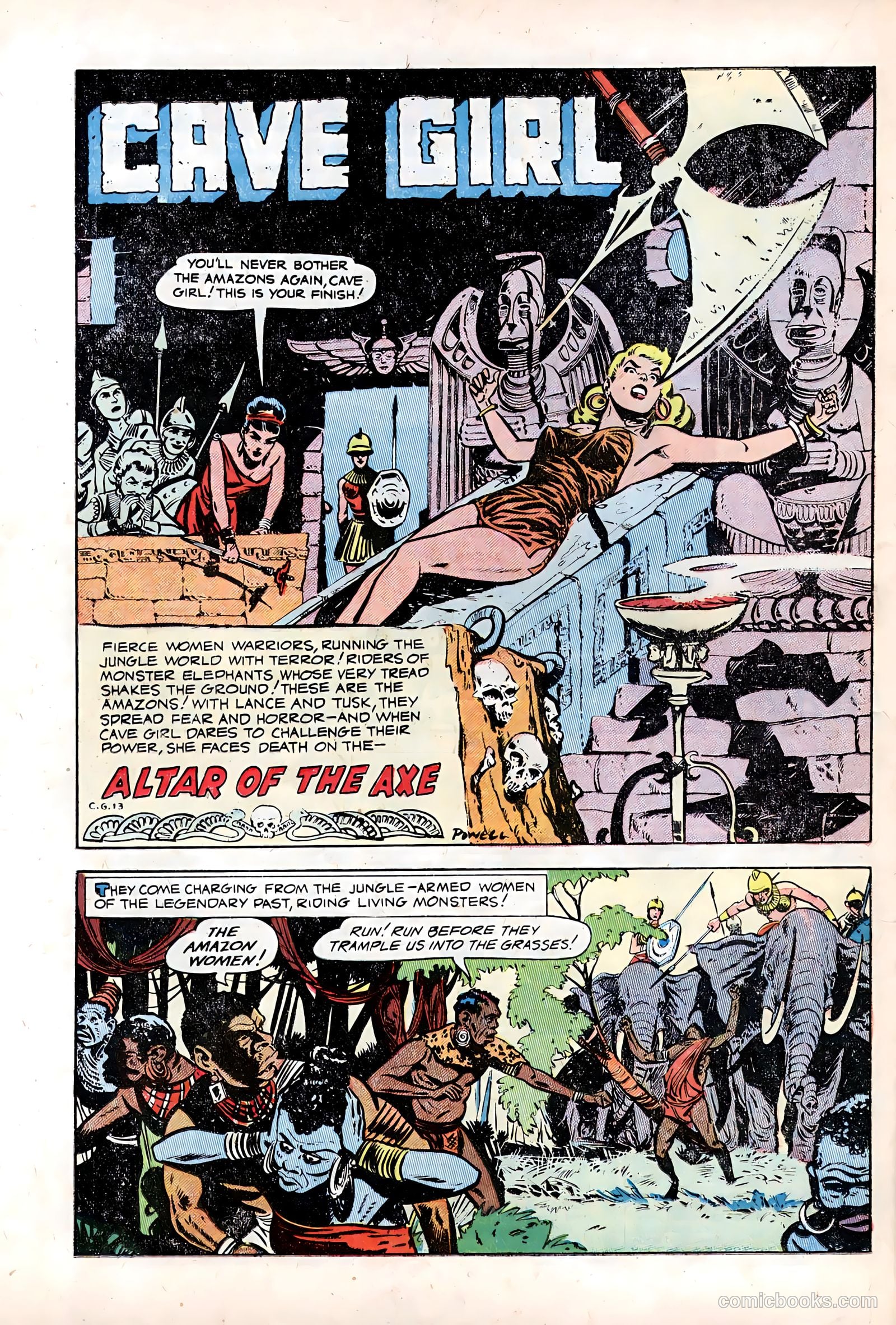 Cave Girl #13 (1991) — page 20 of 36