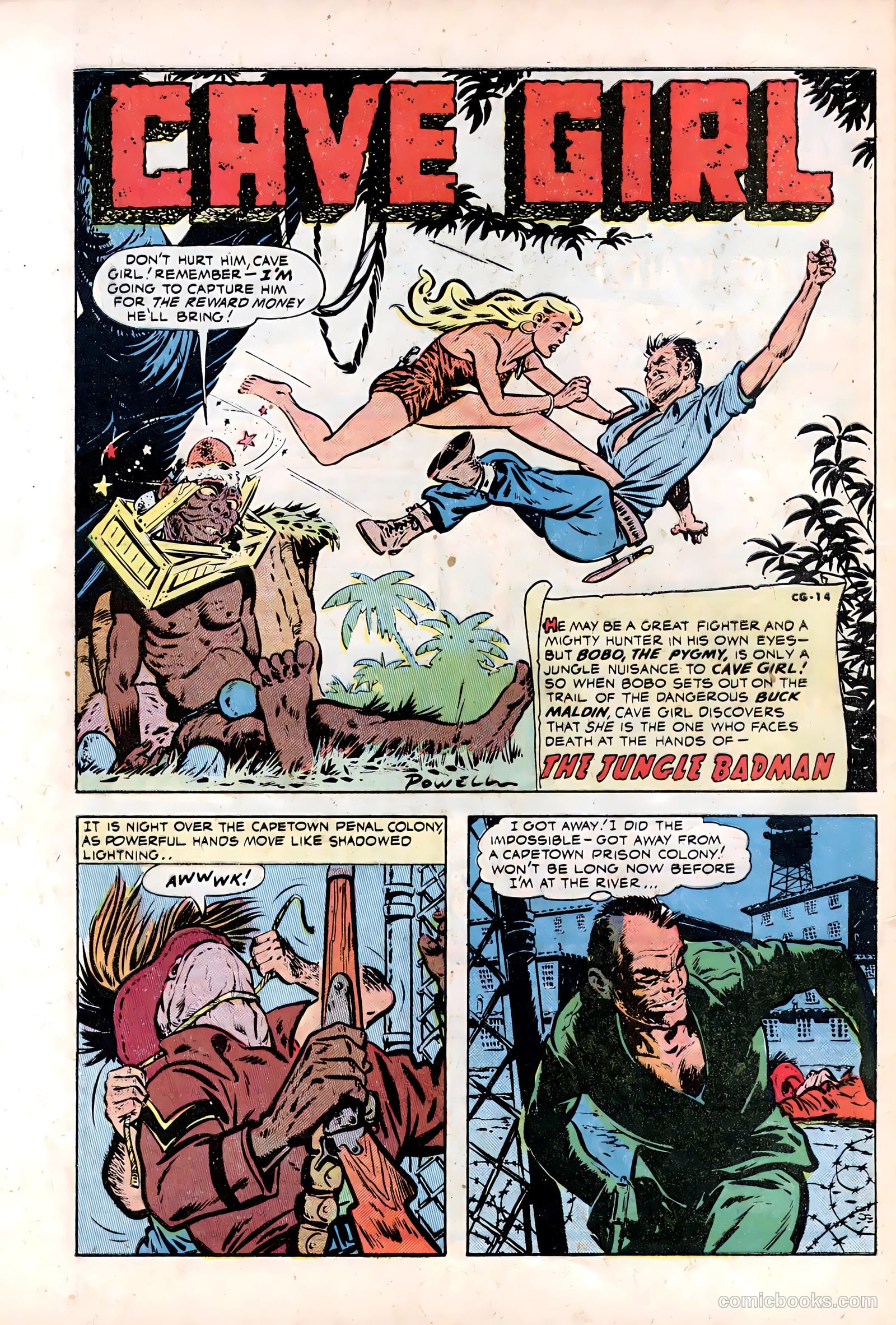 Cave Girl #13 (1991) — page 28 of 36