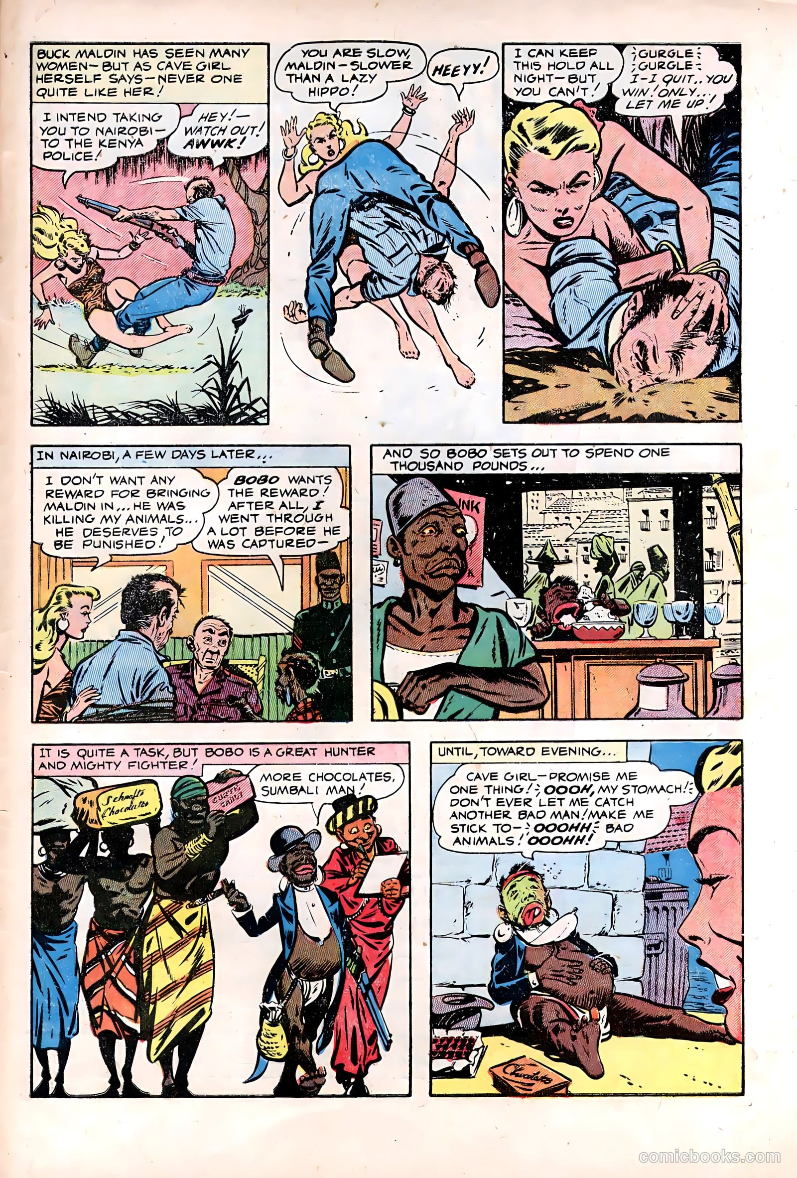 Cave Girl #13 (1991) — page 33 of 36