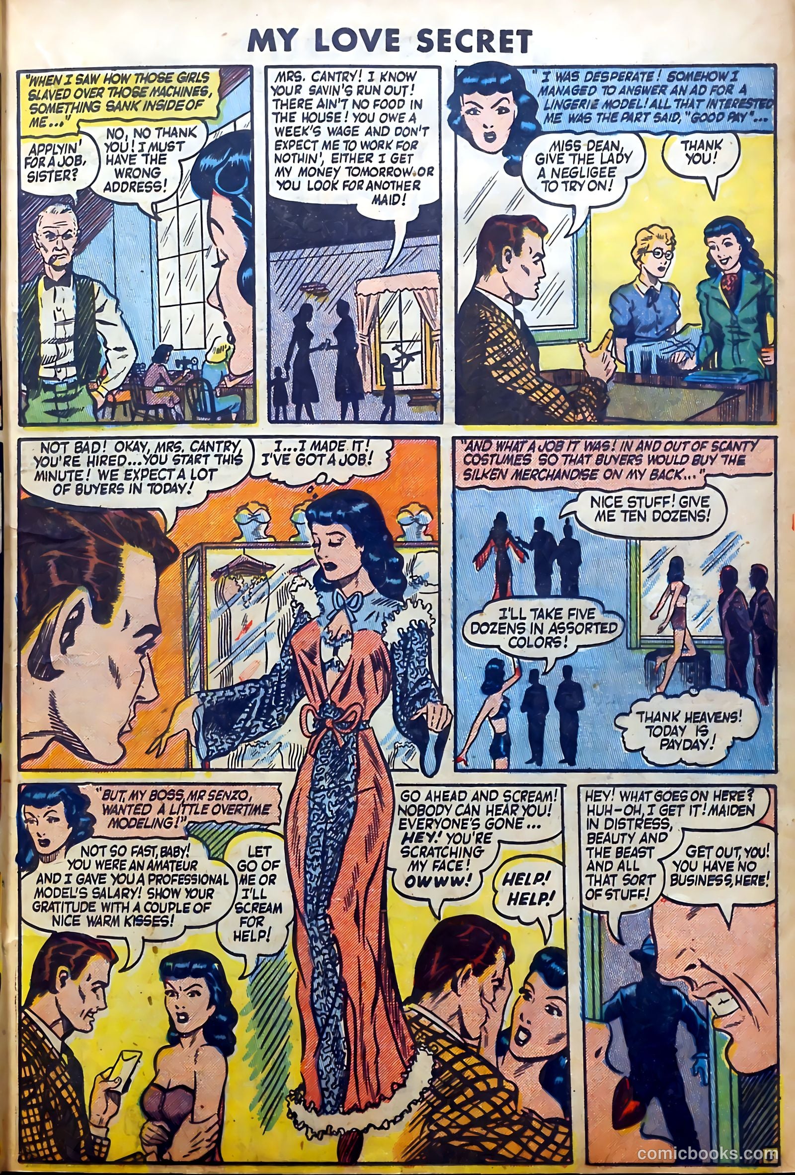 All Real Confession Magazine #nn (1949) — page 17 of 130