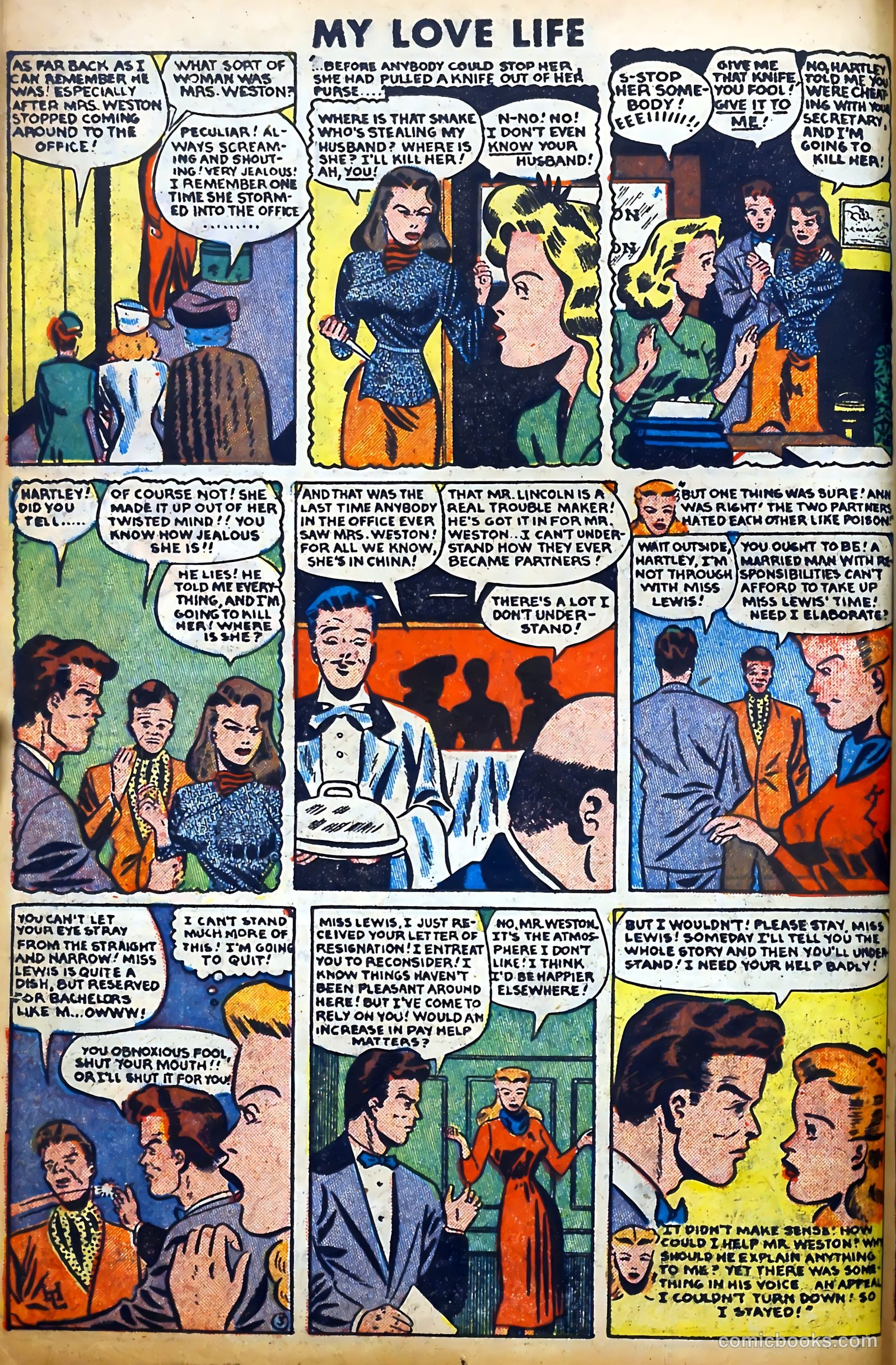 All Real Confession Magazine #nn (1949) — page 46 of 130