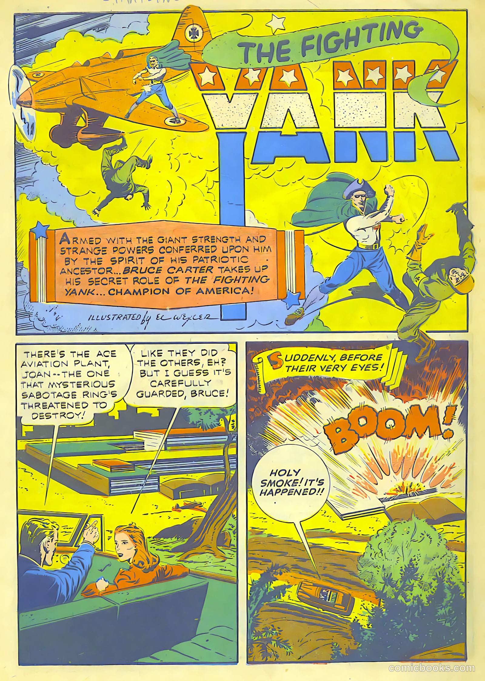Startling Comics #11 (1940) — page 2 of 62