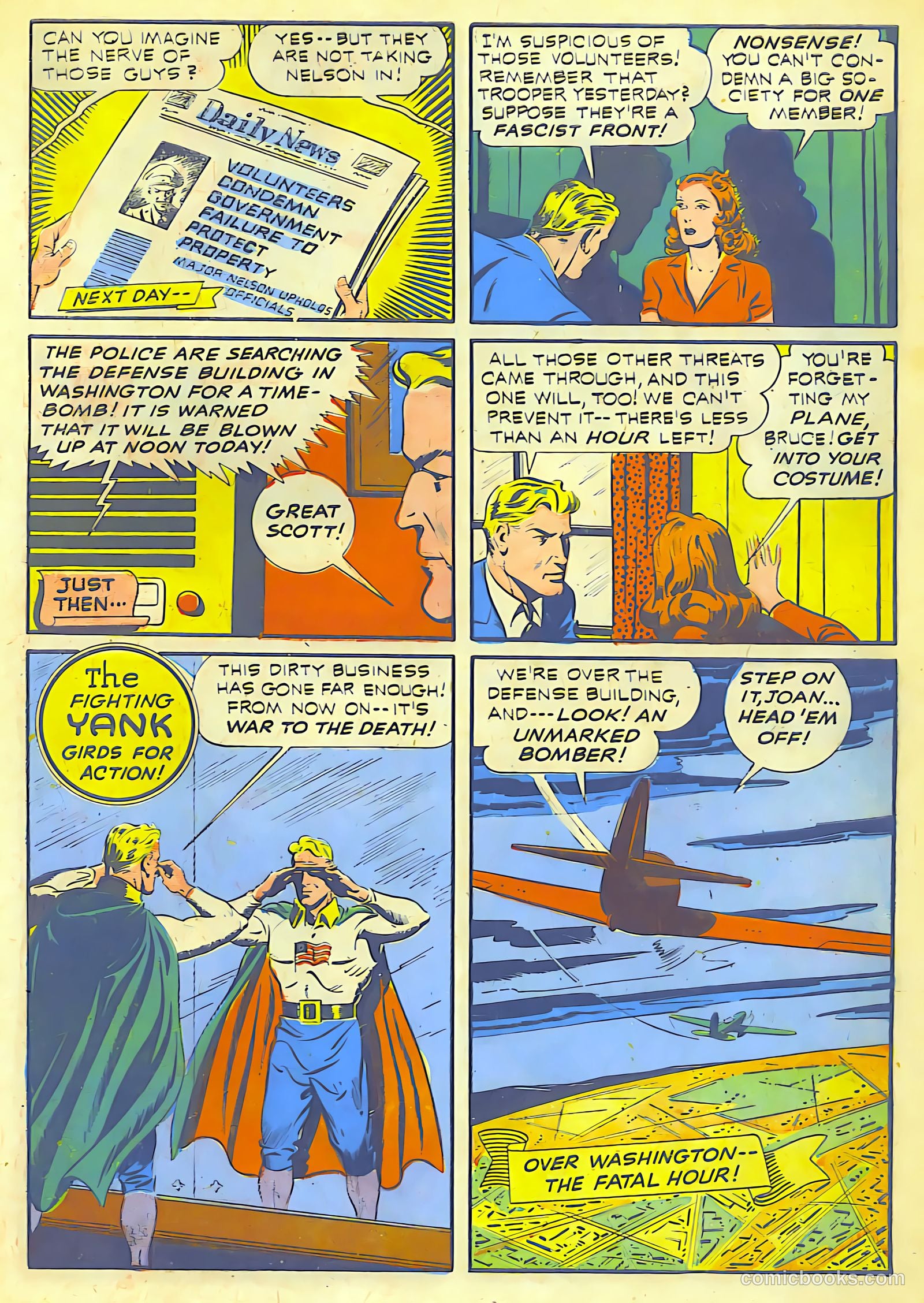 Startling Comics #11 (1940) — page 4 of 62