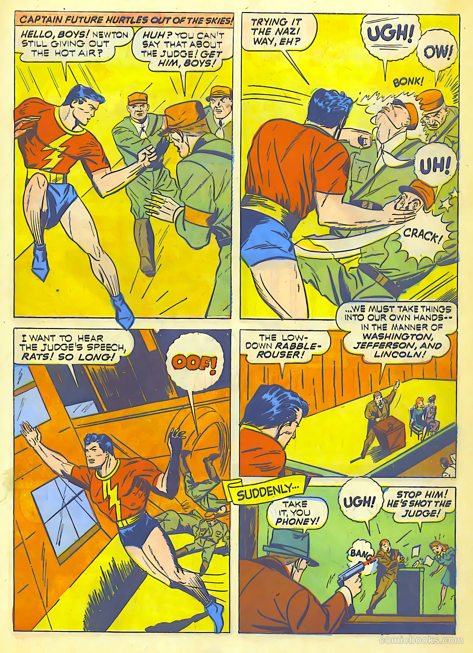 Startling Comics #11 (1940) — page 16 of 62