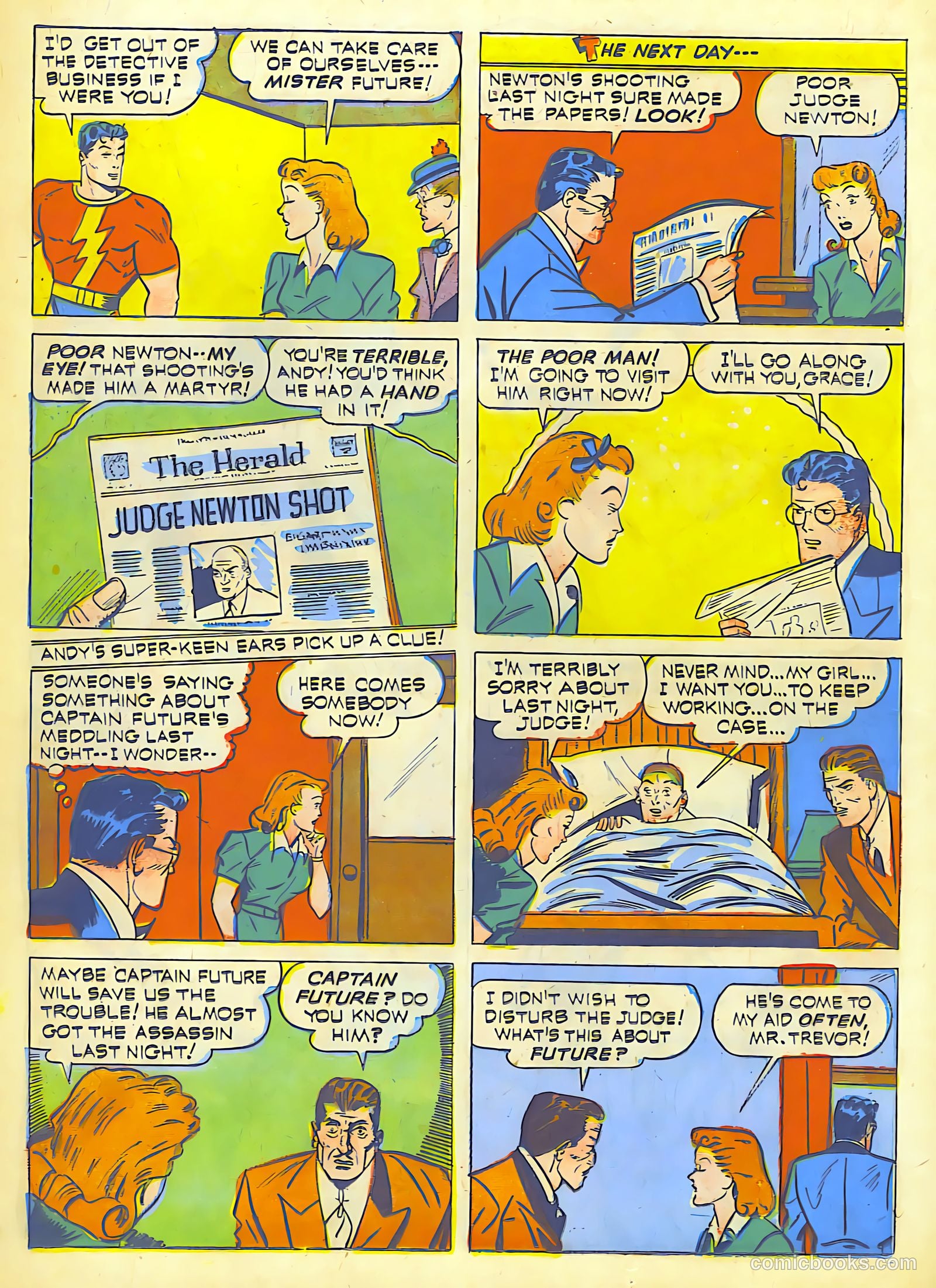 Startling Comics #11 (1940) — page 19 of 62