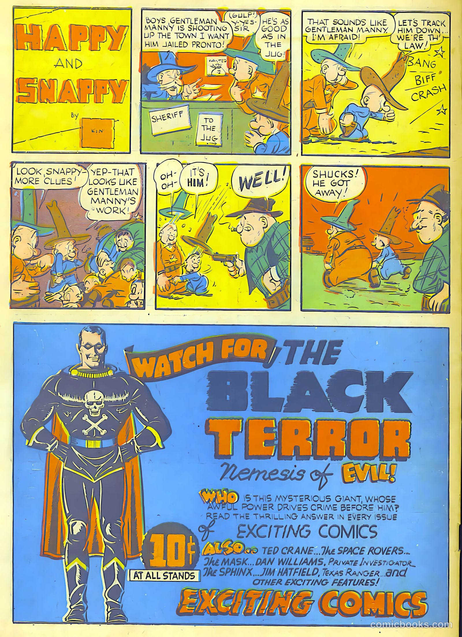 Startling Comics #11 (1940) — page 62 of 62