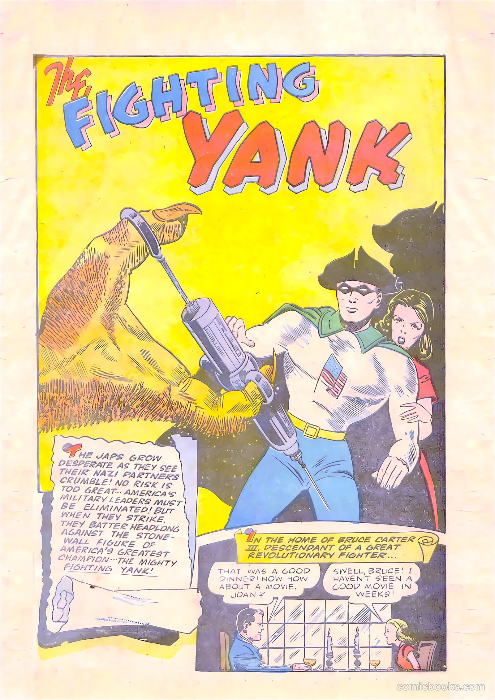 Startling Comics #35 (1940) — page 2 of 50