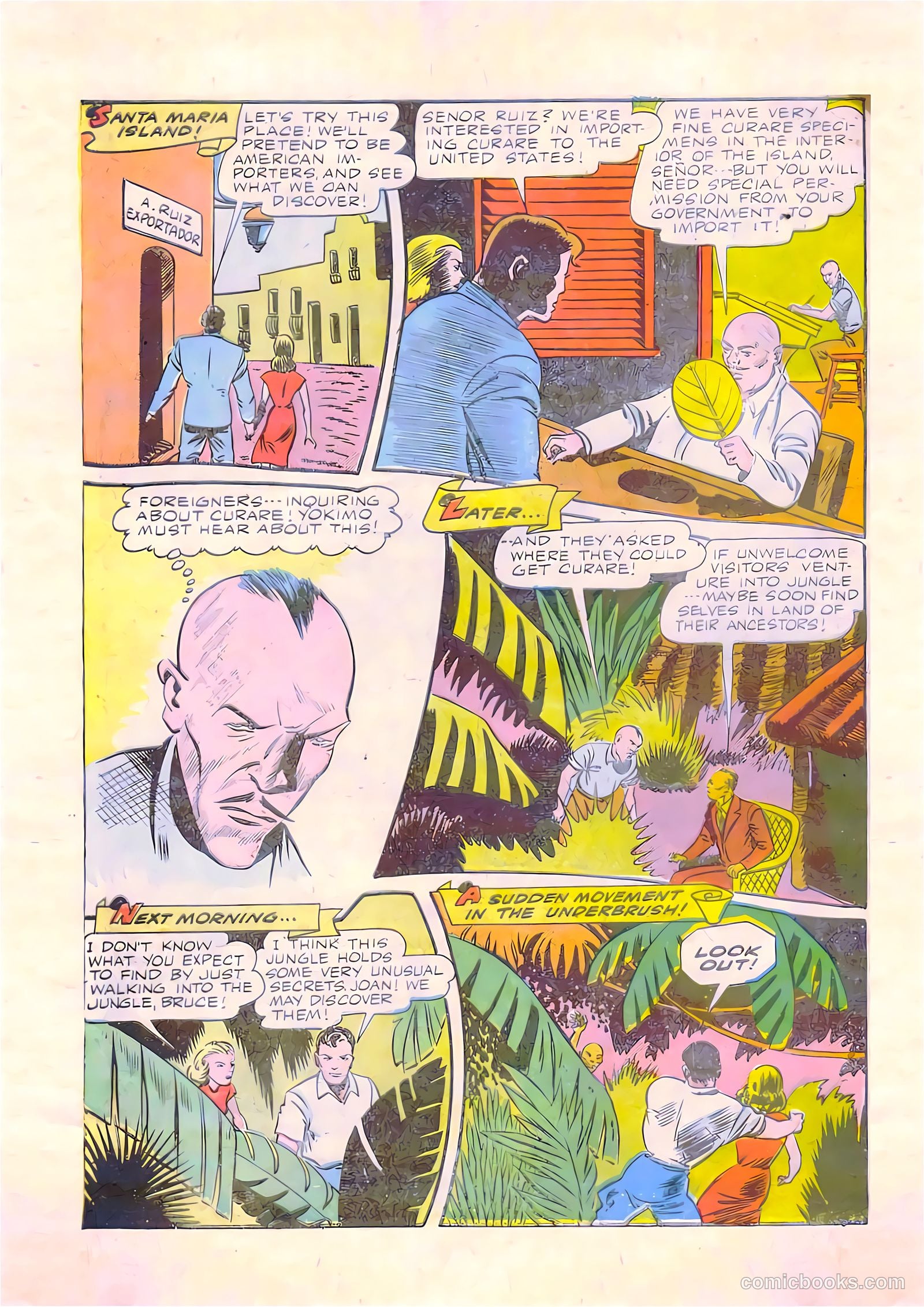 Startling Comics #35 (1940) — page 5 of 50