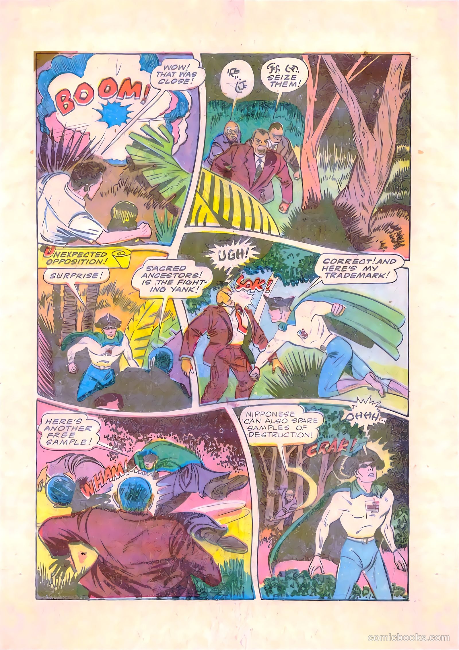Startling Comics #35 (1940) — page 6 of 50