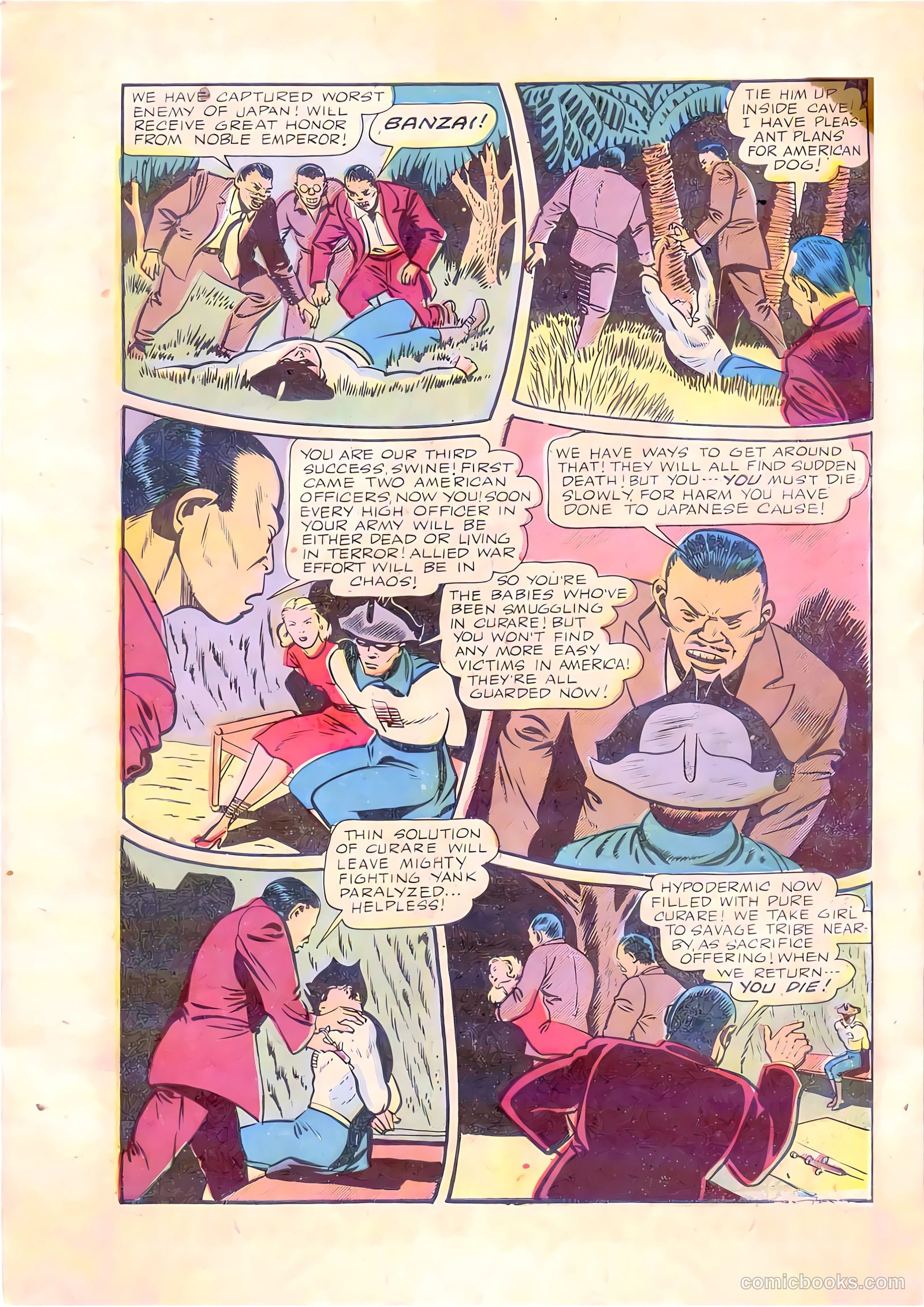 Startling Comics #35 (1940) — page 7 of 50