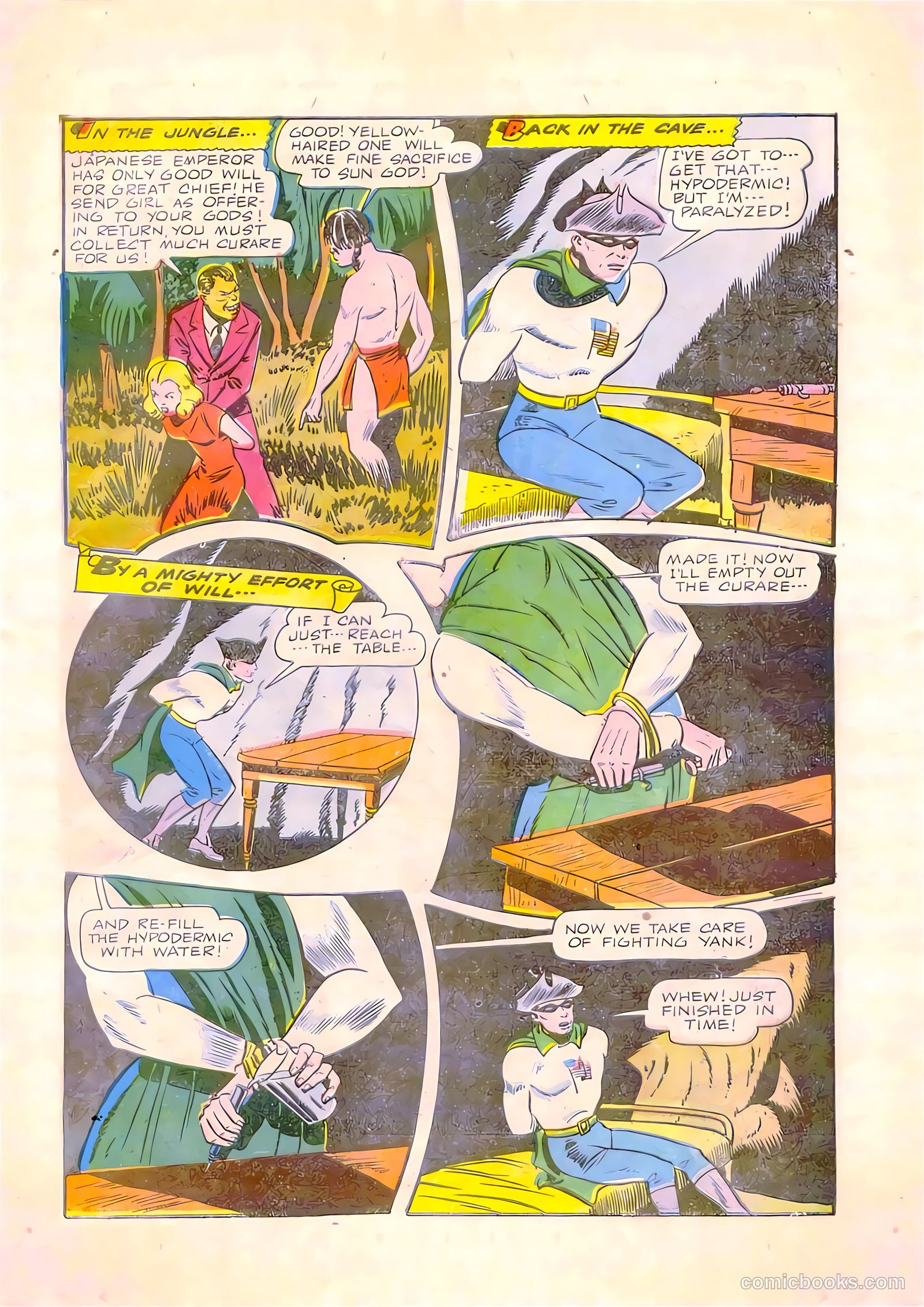 Startling Comics #35 (1940) — page 8 of 50