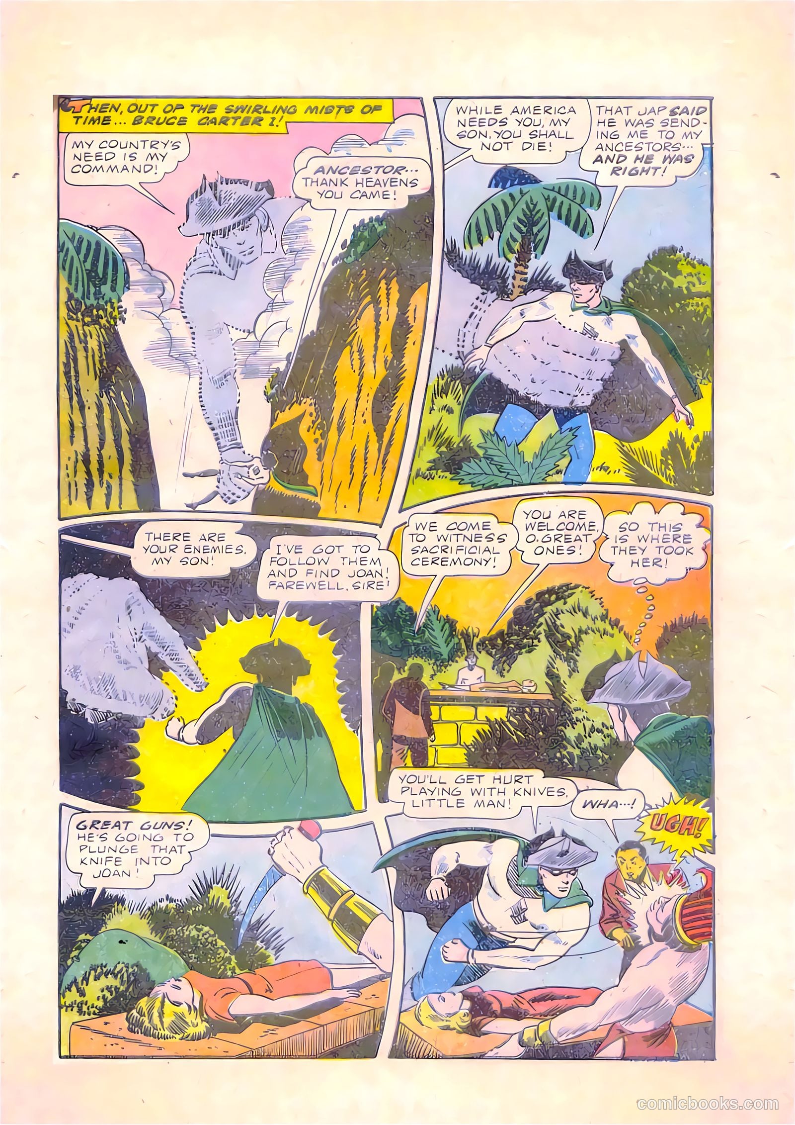Startling Comics #35 (1940) — page 10 of 50