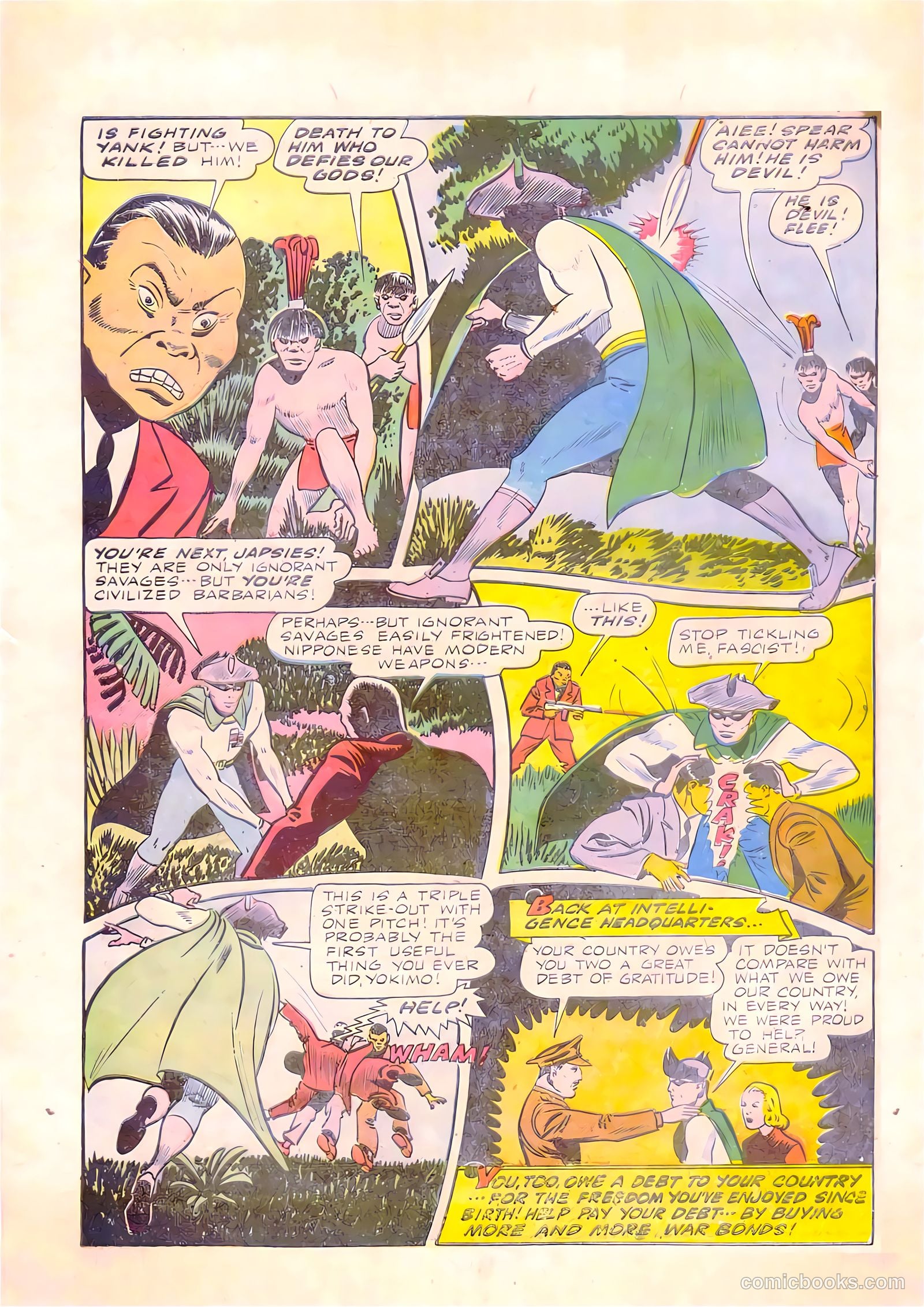 Startling Comics #35 (1940) — page 11 of 50