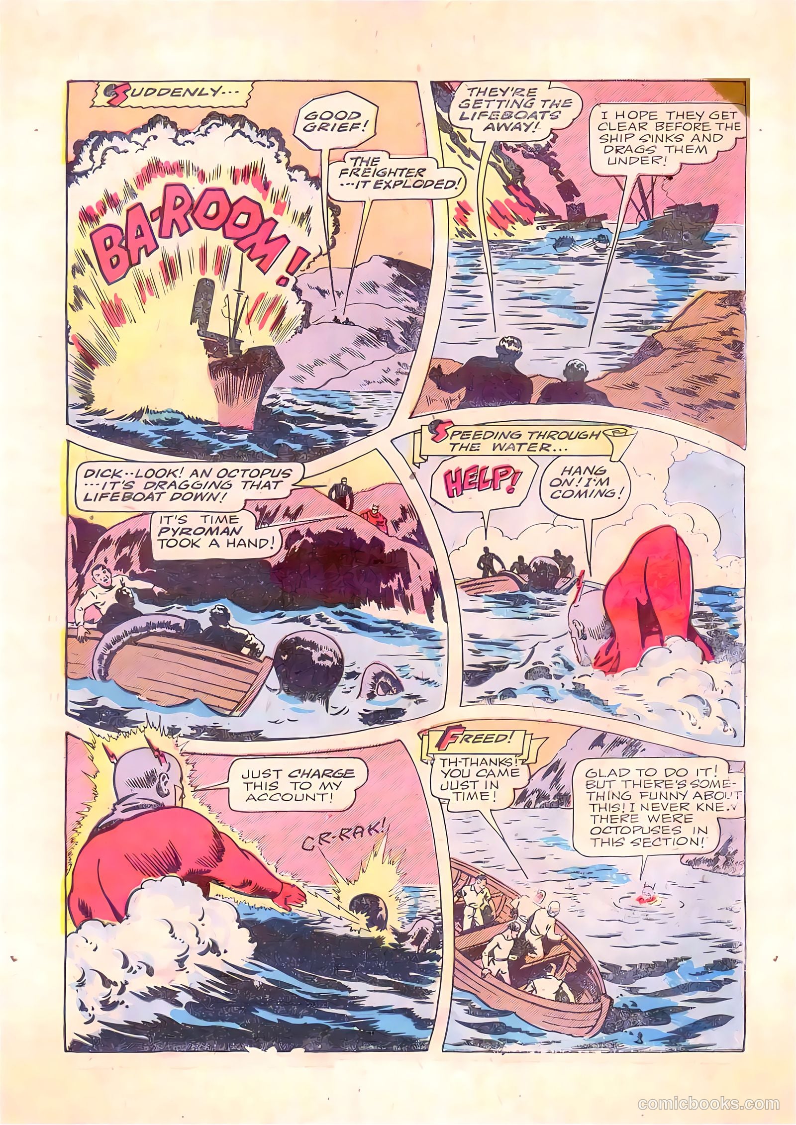 Startling Comics #35 (1940) — page 13 of 50
