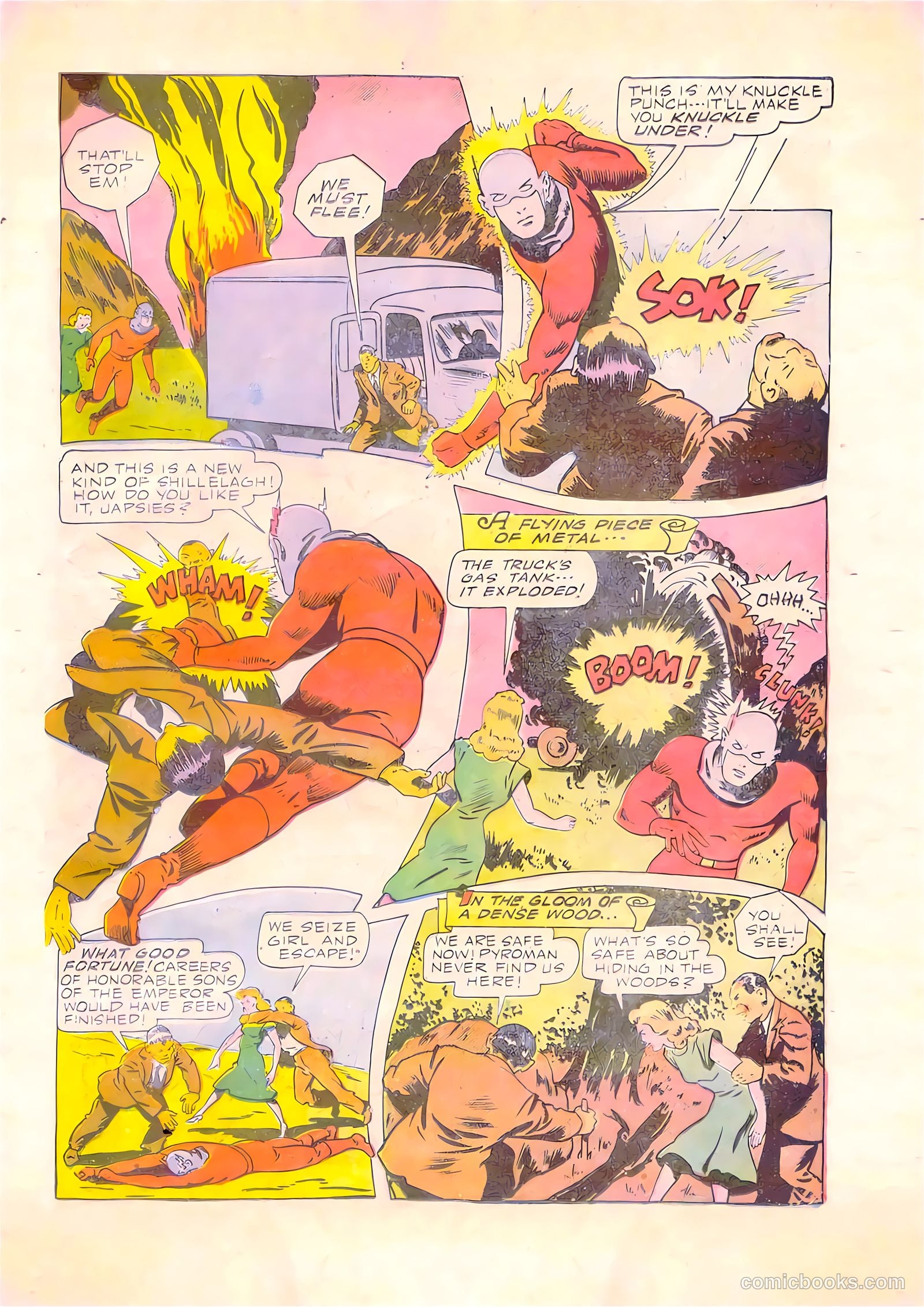 Startling Comics #35 (1940) — page 16 of 50