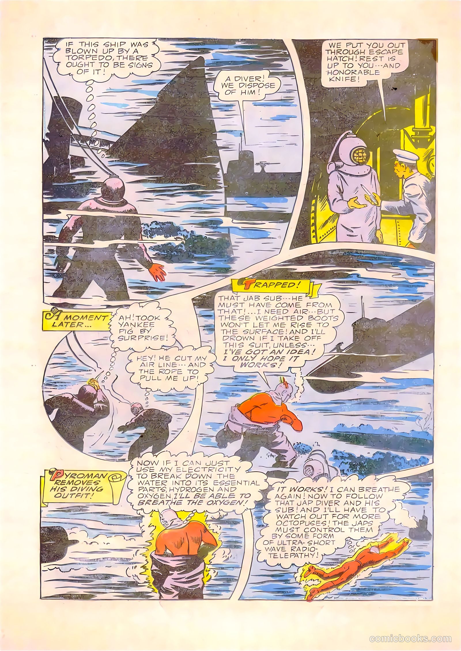 Startling Comics #35 (1940) — page 19 of 50